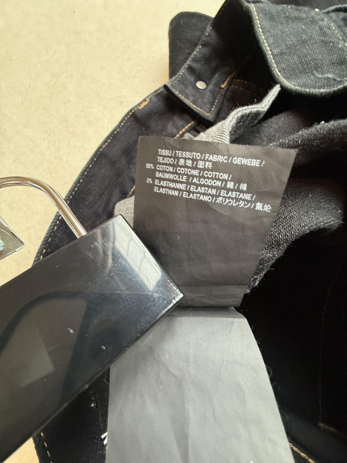 Saint Laurent Paris SS16 Saint Laurent surf sound crash trash black ripped jeans Size US 30 / EU 46 - 24 Thumbnail