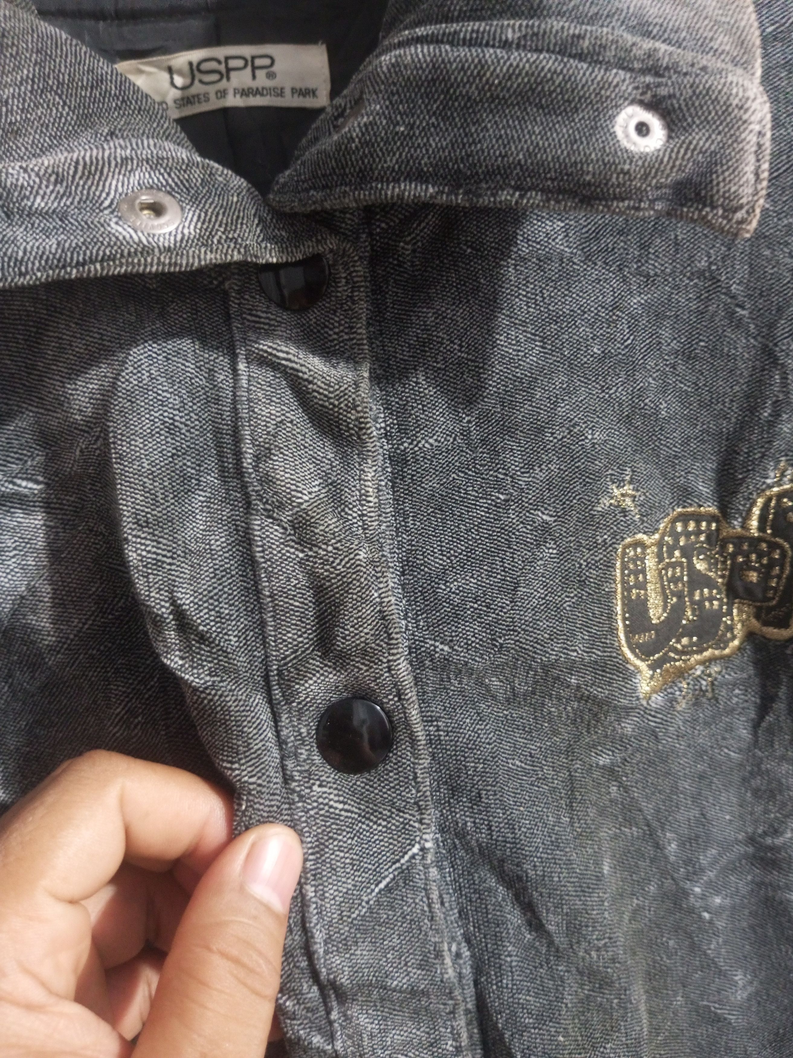 If Six Was Nine × Japanese Brand × Le Grande Bleu (L.G.B.) Vintage uspp sun fadded velvet jacket Size US L / EU 52-54 / 3 - 15 Thumbnail
