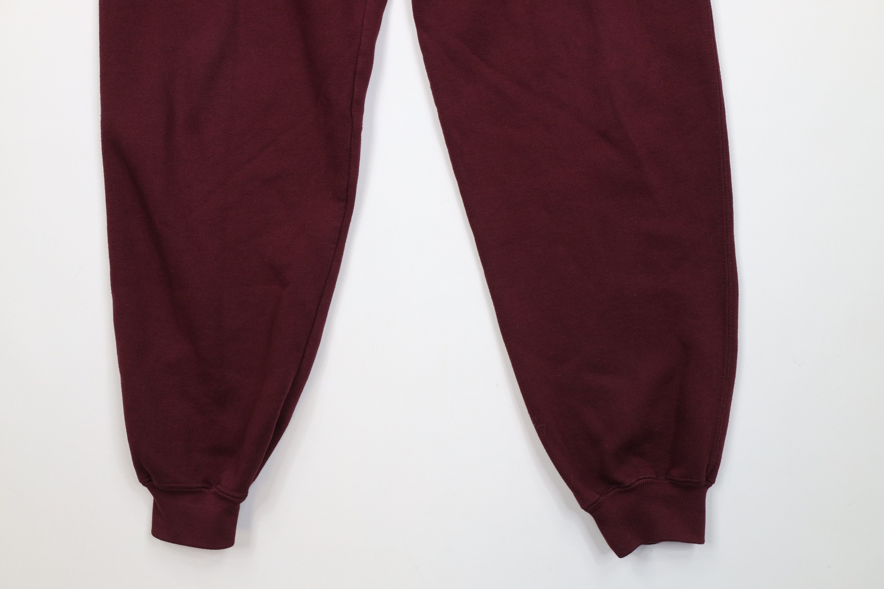 Vintage Vintage 90s Streetwear Cuffed Sweatpants Joggers Purple Size US 32 / EU 48 - 4 Thumbnail