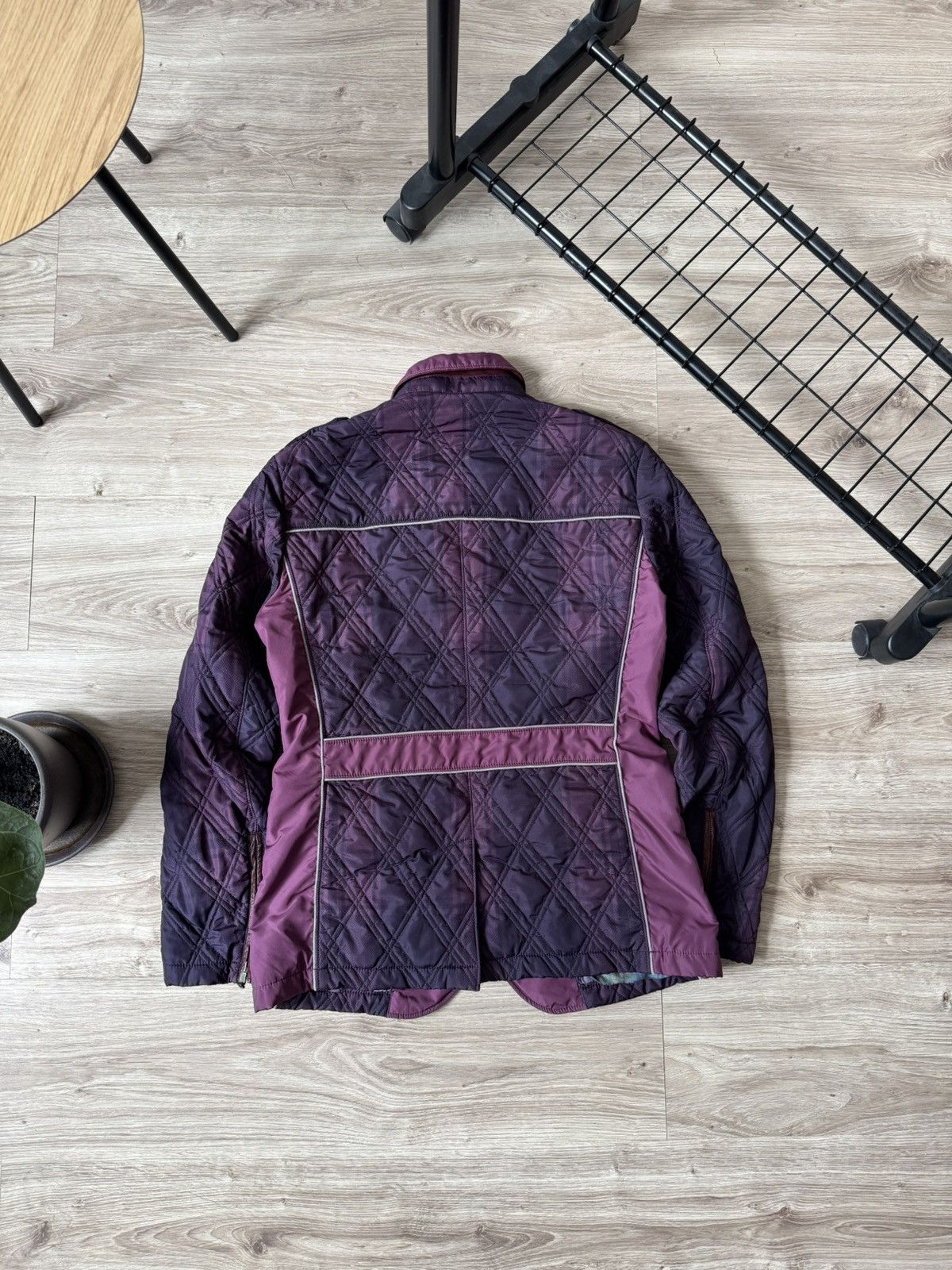 Etro Etro Purple Quilted Jacket Men’s Size US M / EU 48-50 / 2 - 8 Thumbnail