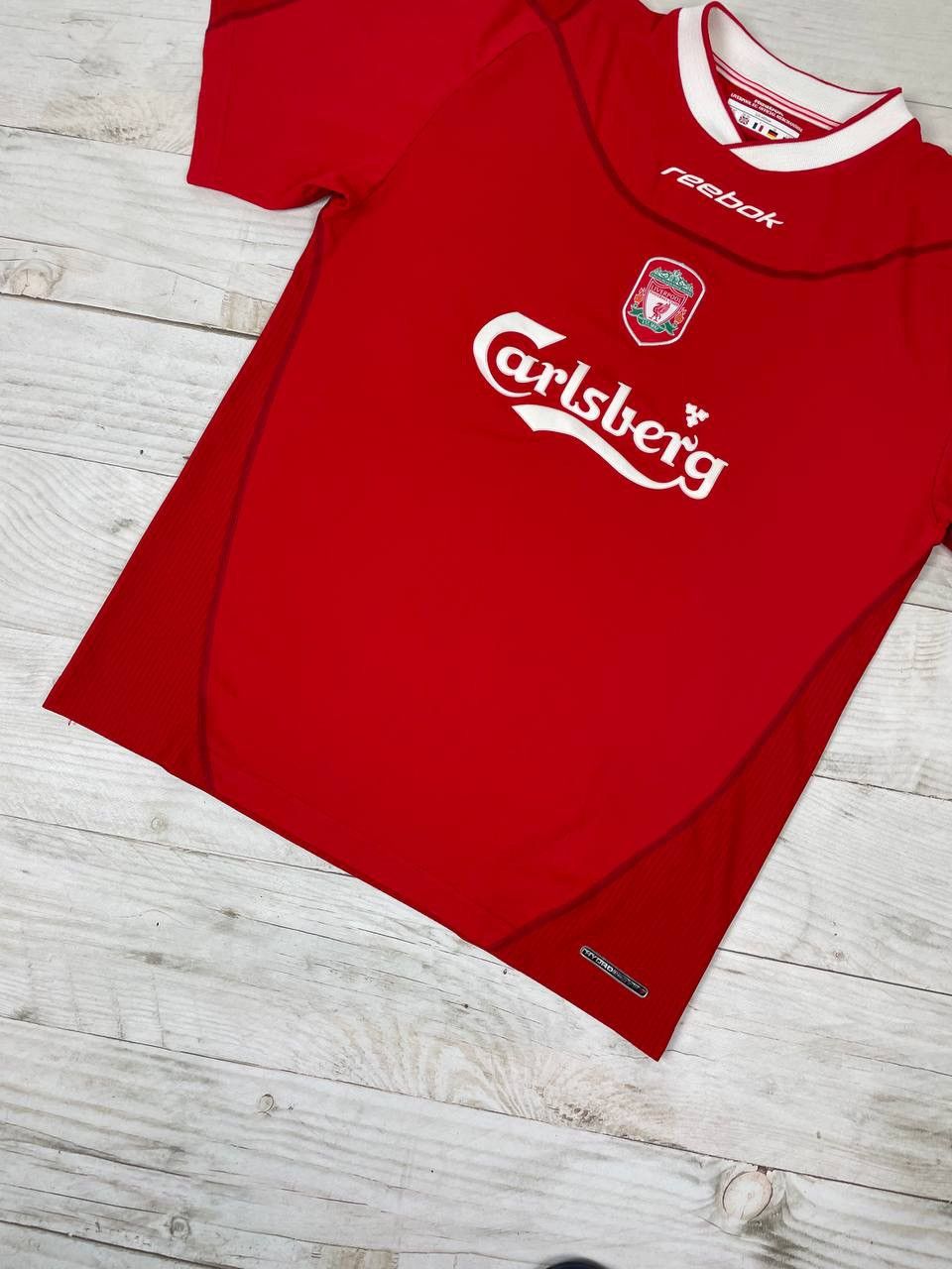 Reebok Vintage Reebok Liverpool 2002 2004 Home Shirt Soccer Jersey Size US M / EU 48-50 / 2 - 4 Thumbnail