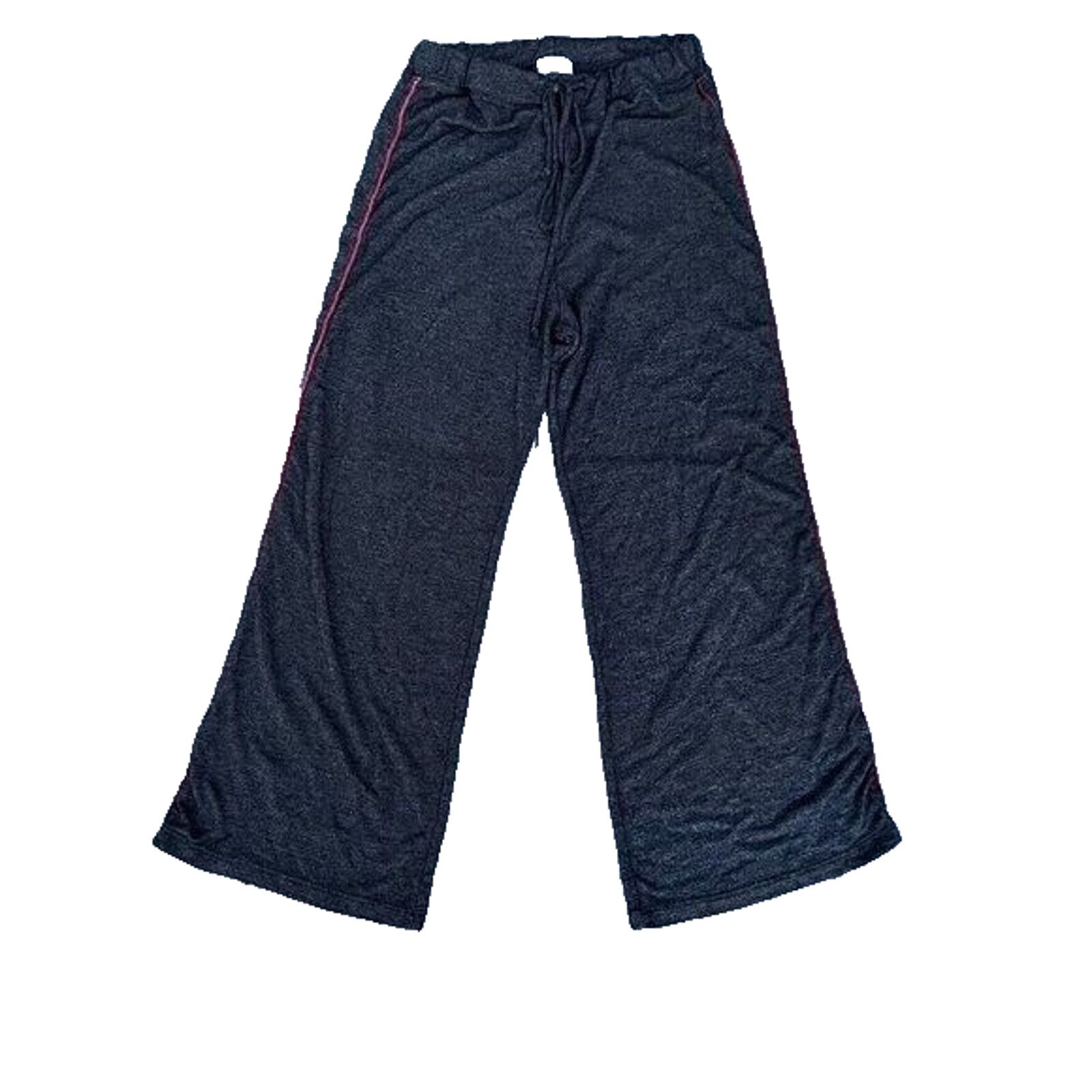 Sundry Sundry Wide Leg Sweatpants size 0 Pant wide leg thin A000202 Size 25" / US 0 / IT 36 - 2 Thumbnail