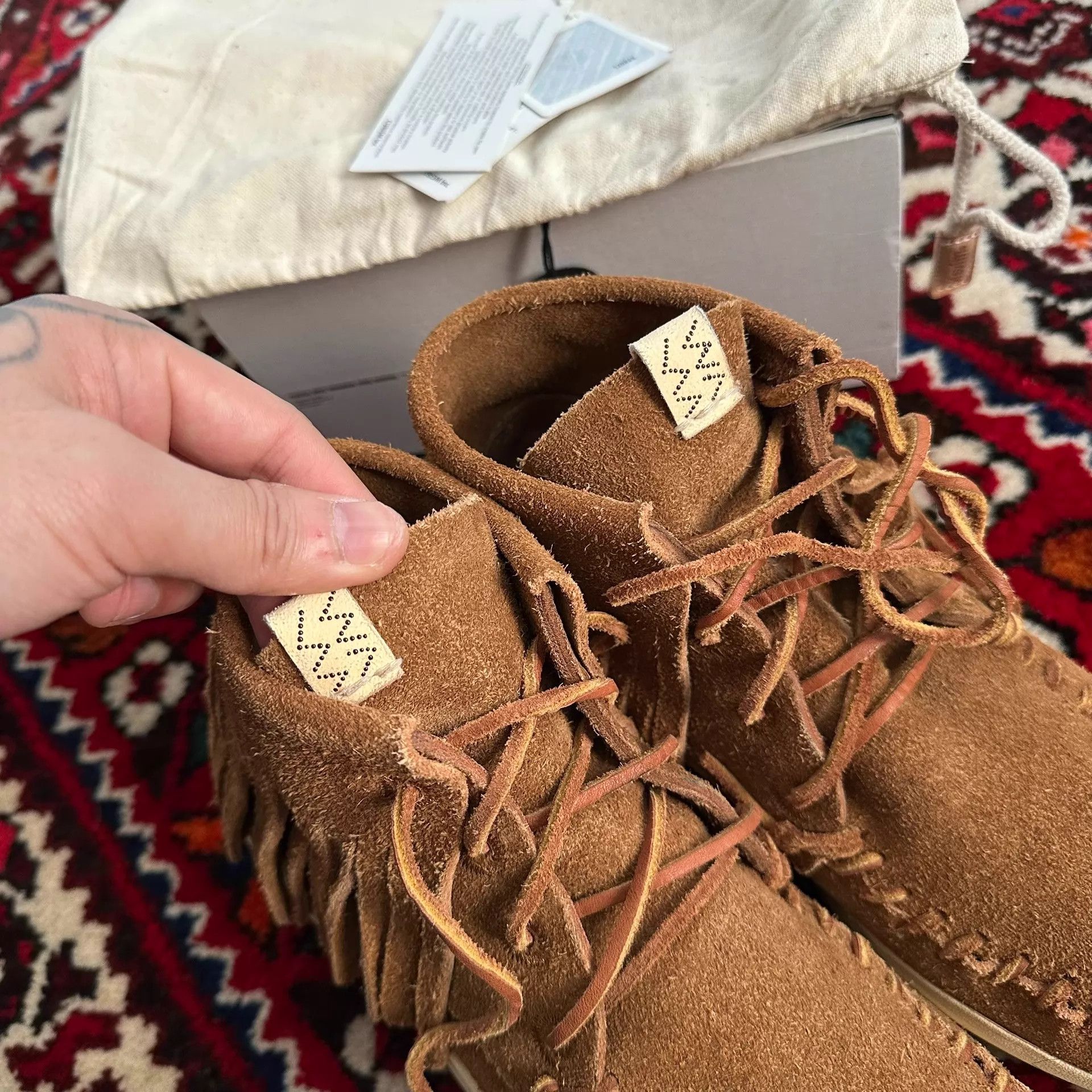 Visvim VISVIM 18SS YUCCA MOC SHAMAN VEG SUEDE US8 Size US 8 / EU 41 - 6 Thumbnail