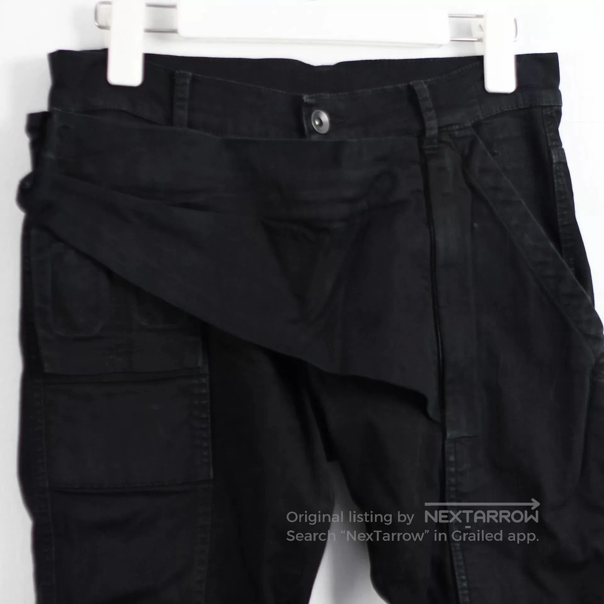 Rick Owens rick owens black denim motorcycle pants. Size US 30 / EU 46 - 3 Thumbnail