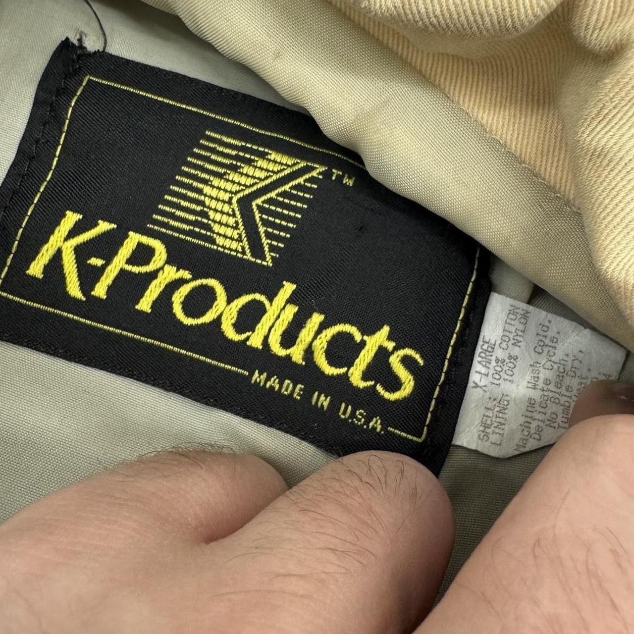 Other × Vintage Beautifully faded blue K-Product workwear Size US XL / EU 56 / 4 - 5 Thumbnail