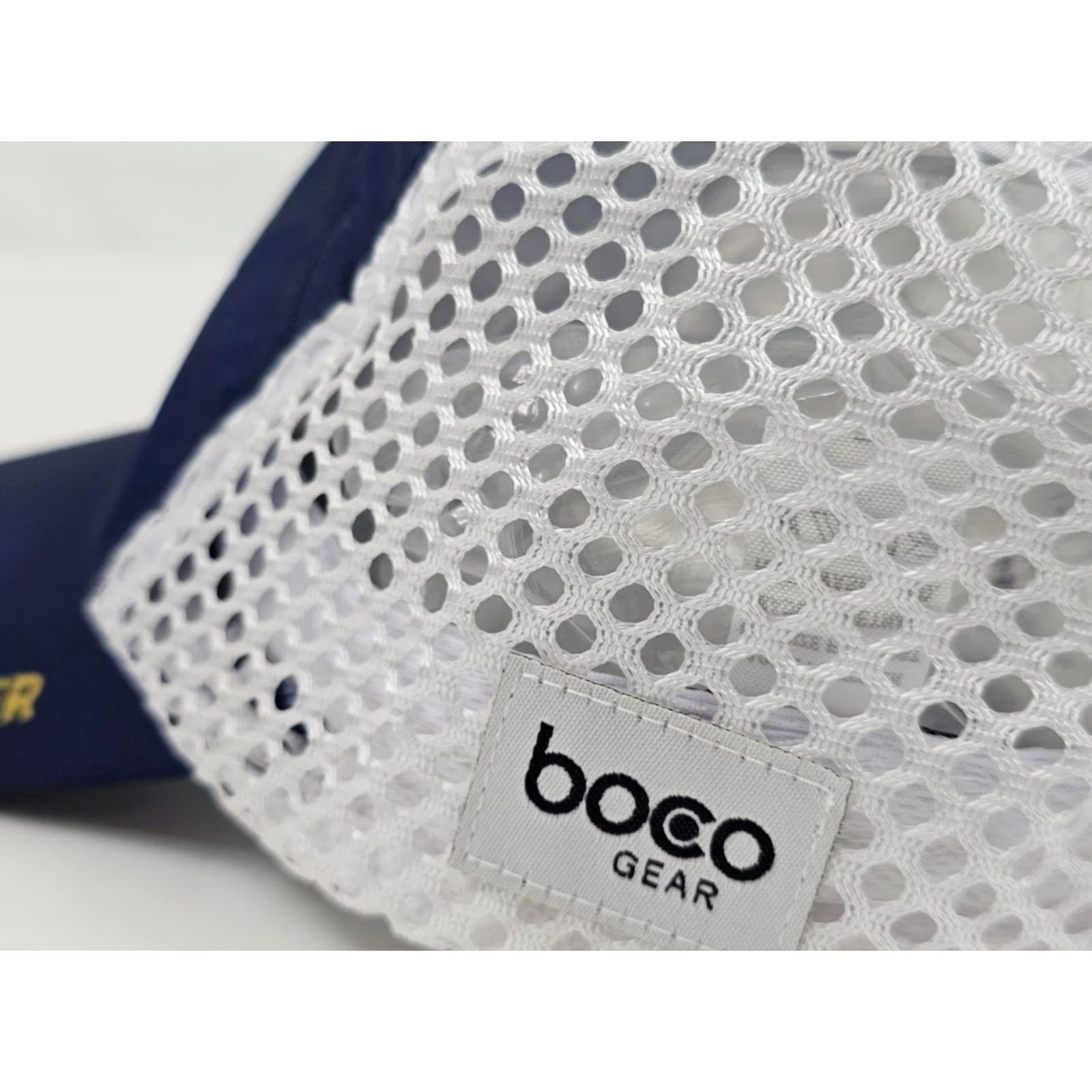Vintage BOCO Gear IRONMAN Running Triathlon Hat Cap Lightweight Perforated Wicking Strap Blue One Size Mens Size ONE SIZE - 7 Thumbnail
