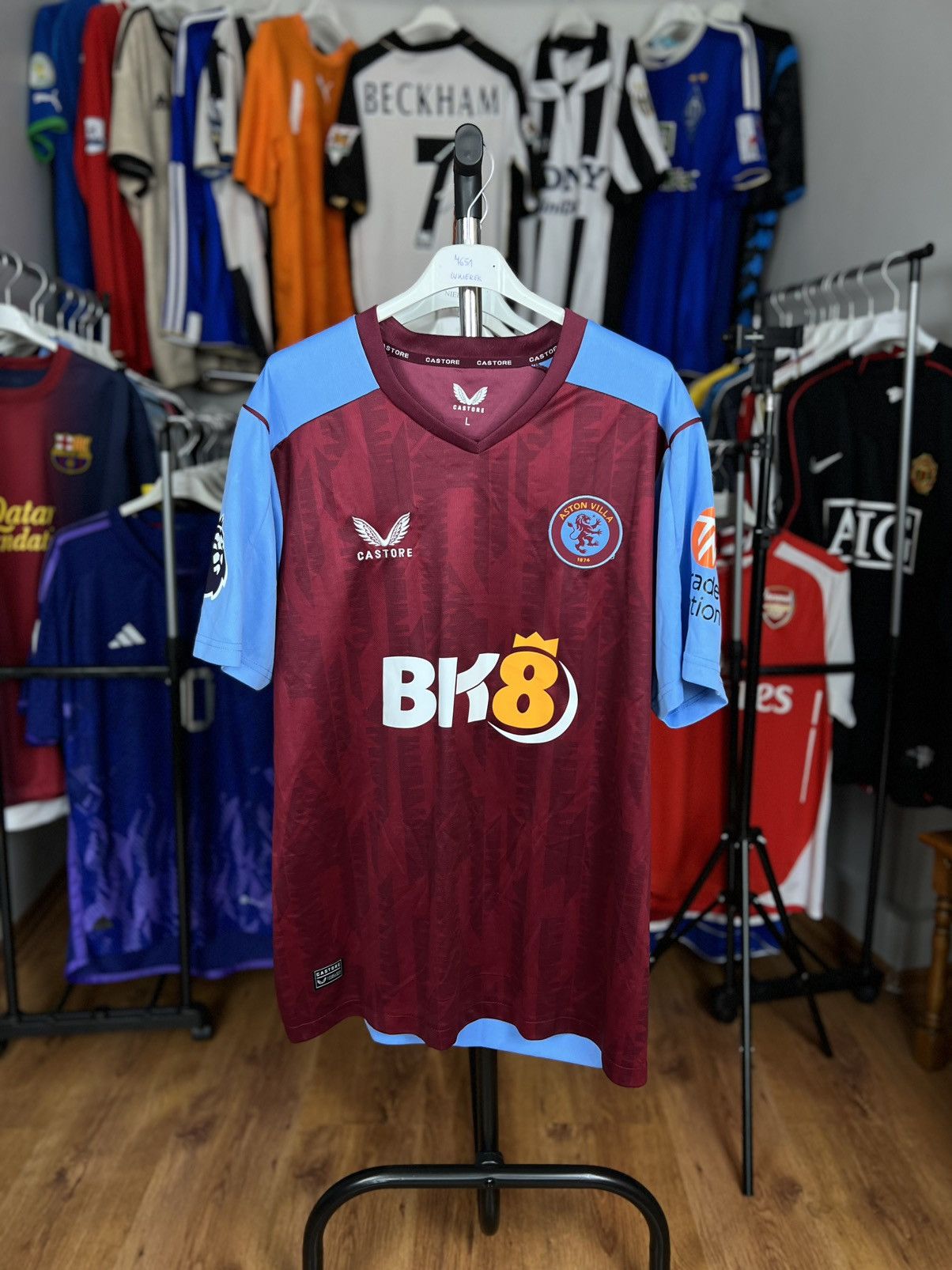 Castore Soccer Jersey Castore Aston Villa 2023/24 Watkins #11 Size US L / EU 52-54 / 3 - 2 Thumbnail