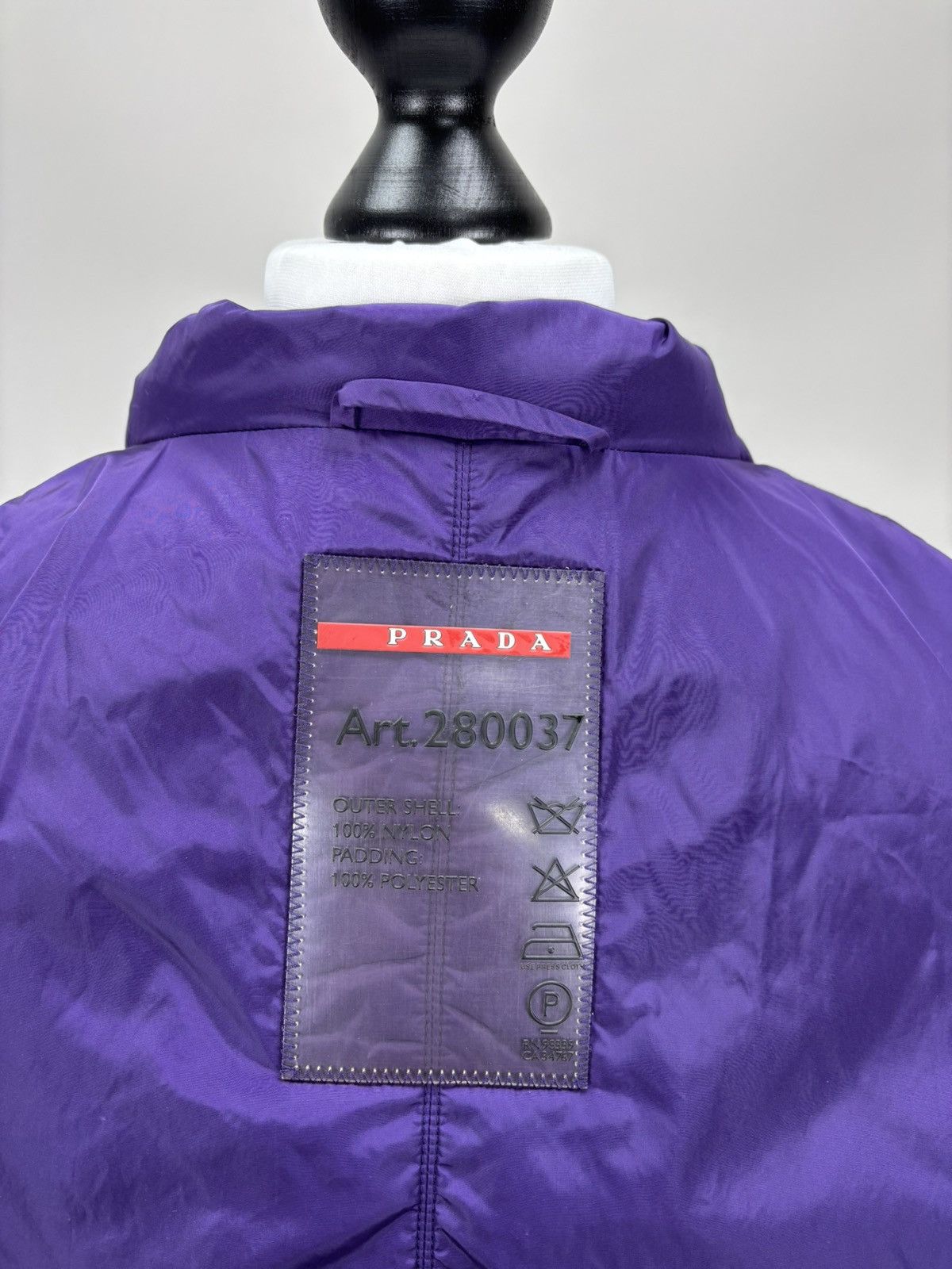 Prada Womens jacket PRADA Size 42 Color Purple Size M / US 6-8 / IT 42-44 - 14 Thumbnail