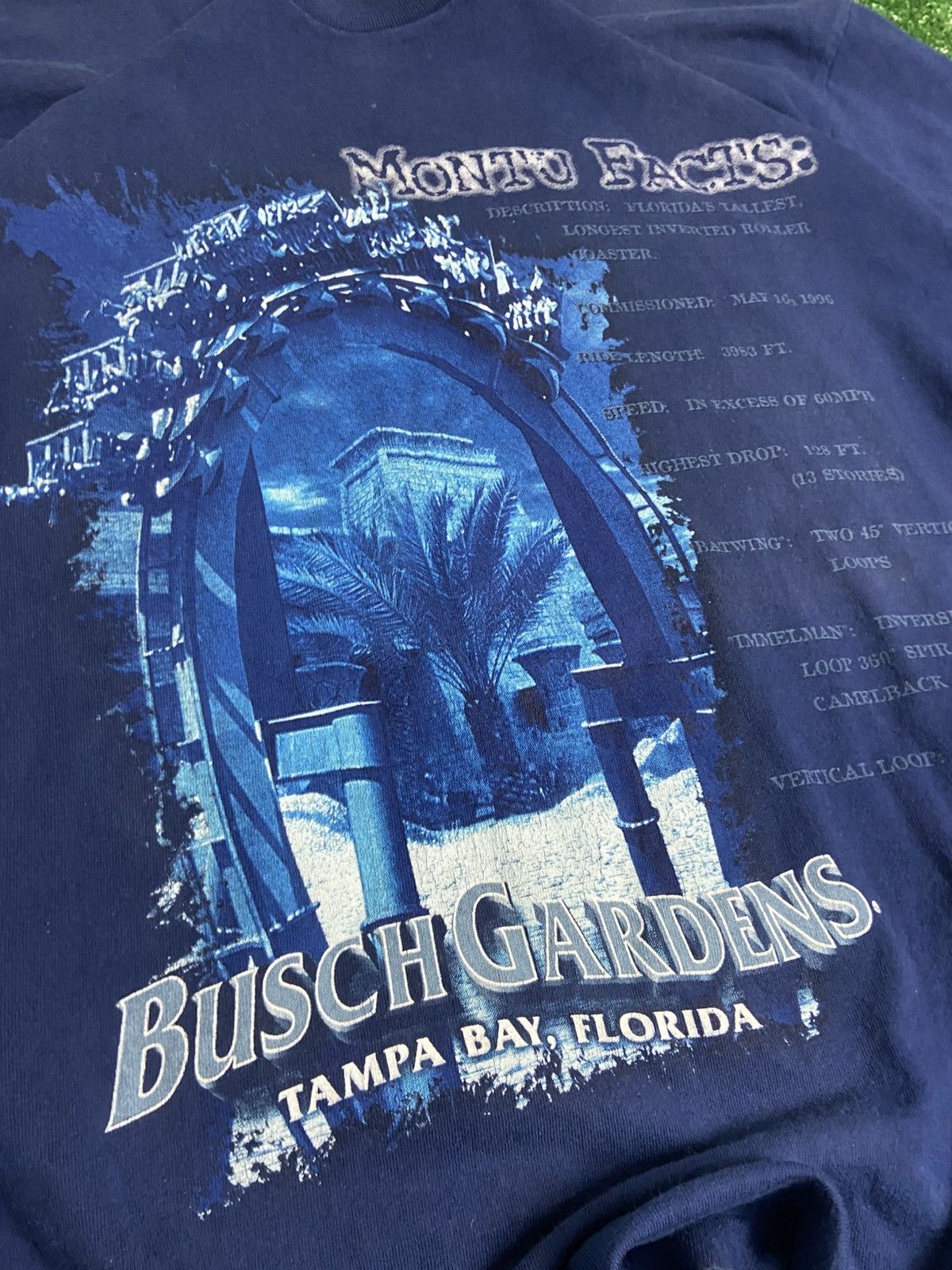 Other Vintage Busch Gardens Tampa Bay Tee Size US L / EU 52-54 / 3 - 3 Thumbnail