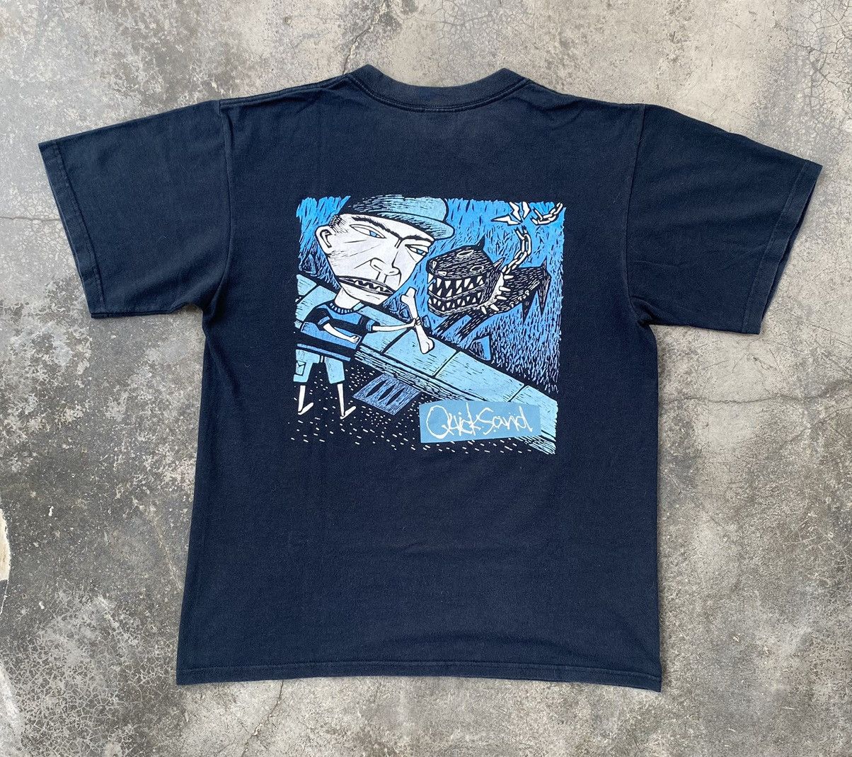 Band Tees Sick🔥Rare Vintage Quicksand Hardcore Punk Band Tees Size US M / EU 48-50 / 2 - 1 Thumbnail