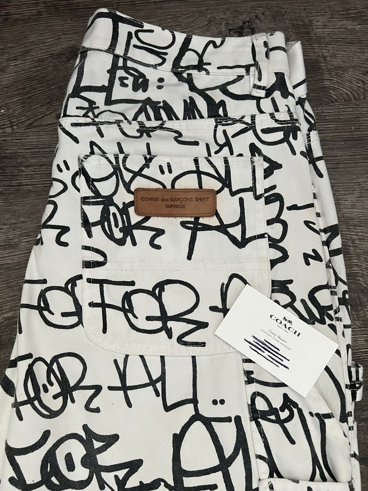 Comme des Garcons SHIRT × Supreme Supreme x CDG Carpenter Pants Size US 32 / EU 48 - 2 Thumbnail