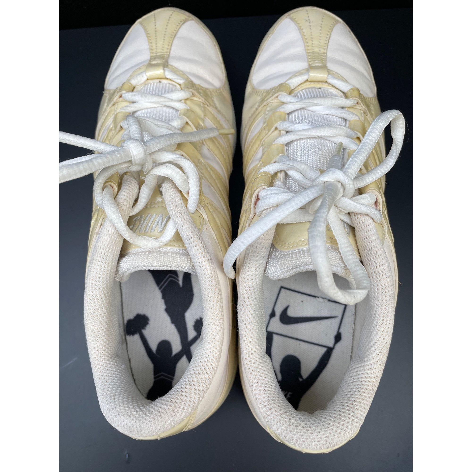 Nike Nike Women's White/Beige Sneakers/Cheer Shoes Size 8 SKU 548 Size US 8 / IT 38 - 5 Thumbnail