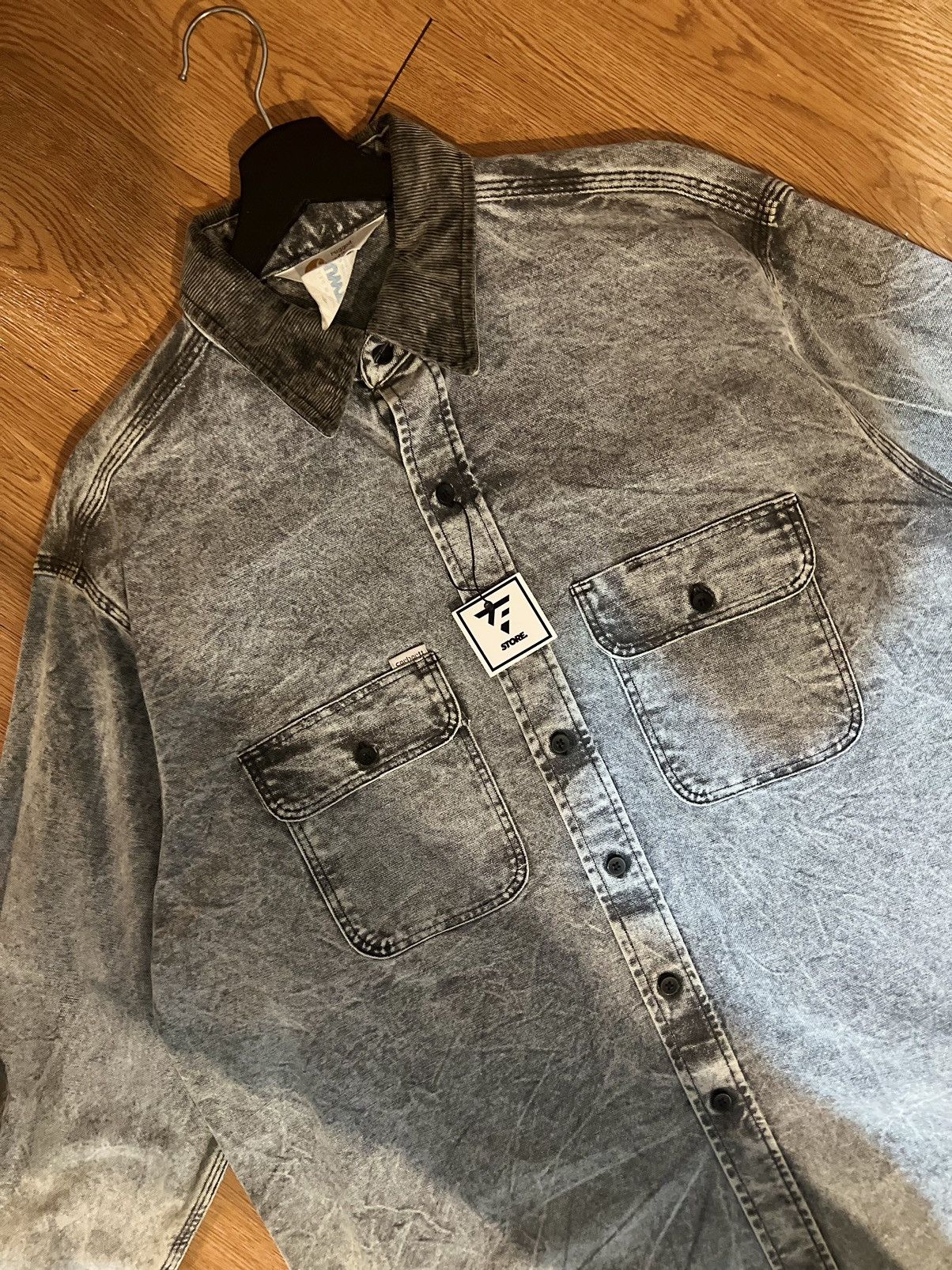 Carhartt × Vintage Vtg Carharrt button up Size US XXL / EU 58 / 5 - 5 Thumbnail