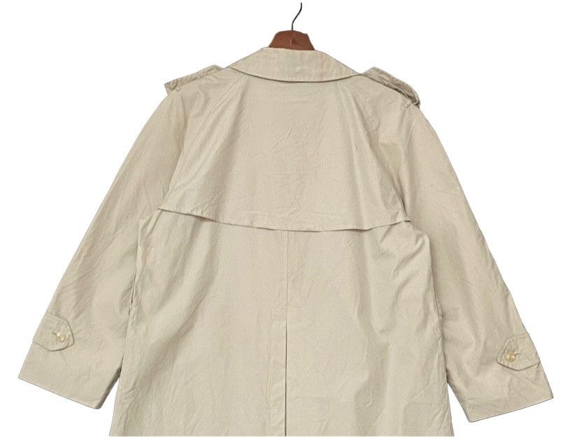 Burberry × Designer × Vintage Vintage Brand Burberry plain trench coat 1990s Size US L / EU 52-54 / 3 - 5 Thumbnail