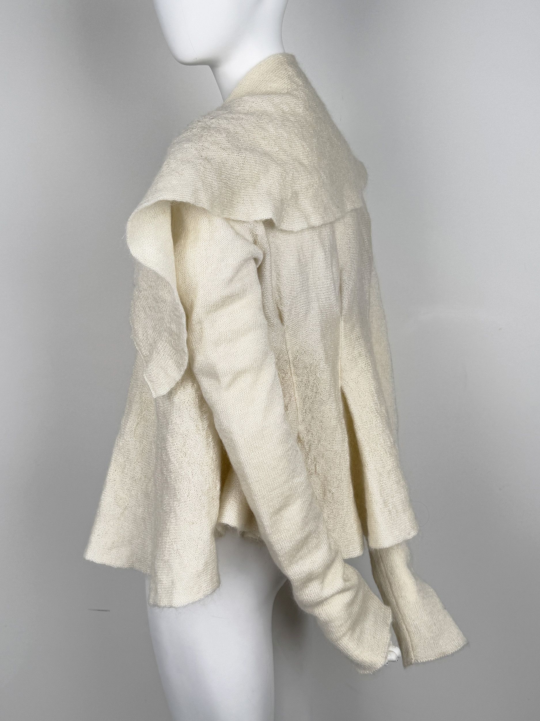 plein sud Plein Sud Vintage Mohair Wrap Jacket Top Knitted Cardigan Size M / US 6-8 / IT 42-44 - 2 Thumbnail