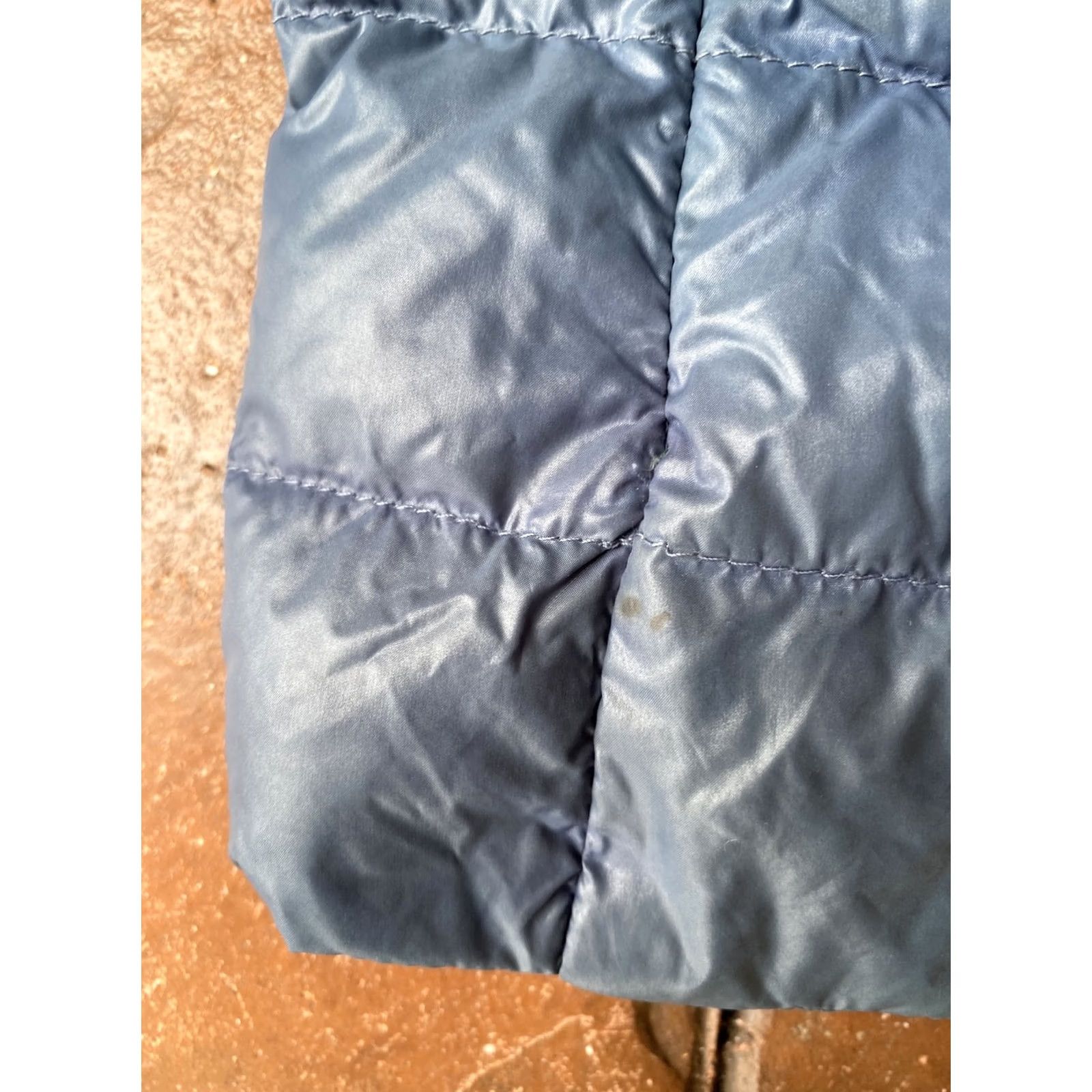 Vintage Mabrun Women’s Puffer Jacket Button Lightweight Blue Size 42 Jacket Mens? (no) Size M / US 6-8 / IT 42-44 - 6 Thumbnail