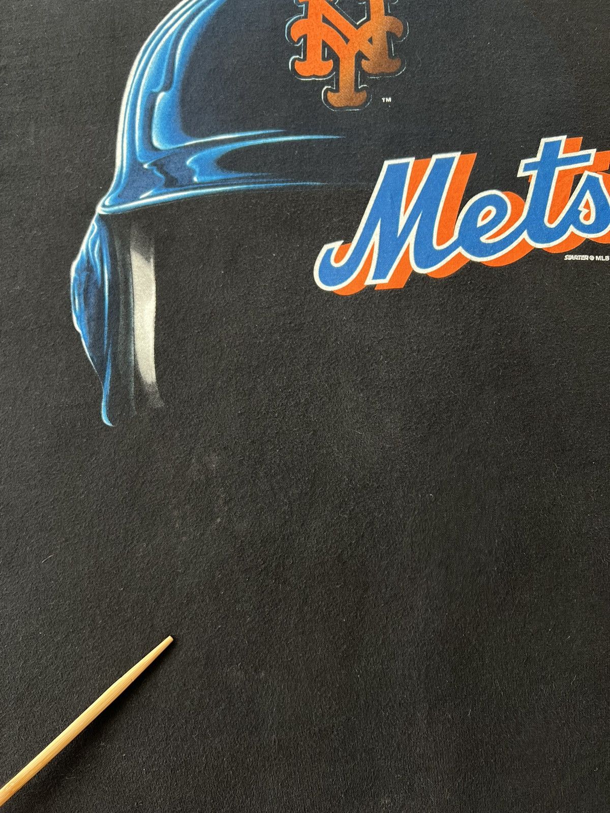 MLB Vintage 1998 New York Mets MLB Baseball Black T-shirt Size US L / EU 52-54 / 3 - 6 Thumbnail