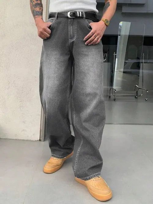 Japanese Brand × Vintage Baggy Washed Jeans Street Size US 32 / EU 48 - 3 Thumbnail