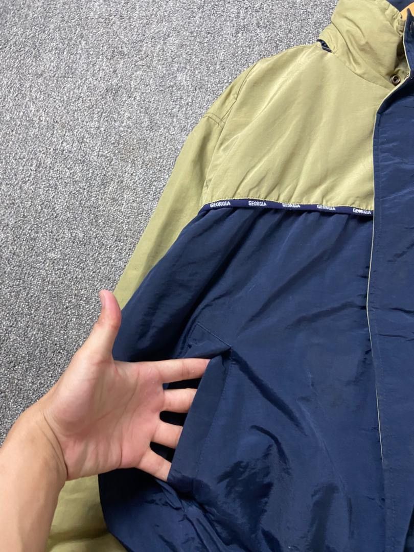 Japanese Brand Georgia Signature Two Tone Bomber Jacket (203) Size US M / EU 48-50 / 2 - 7 Thumbnail