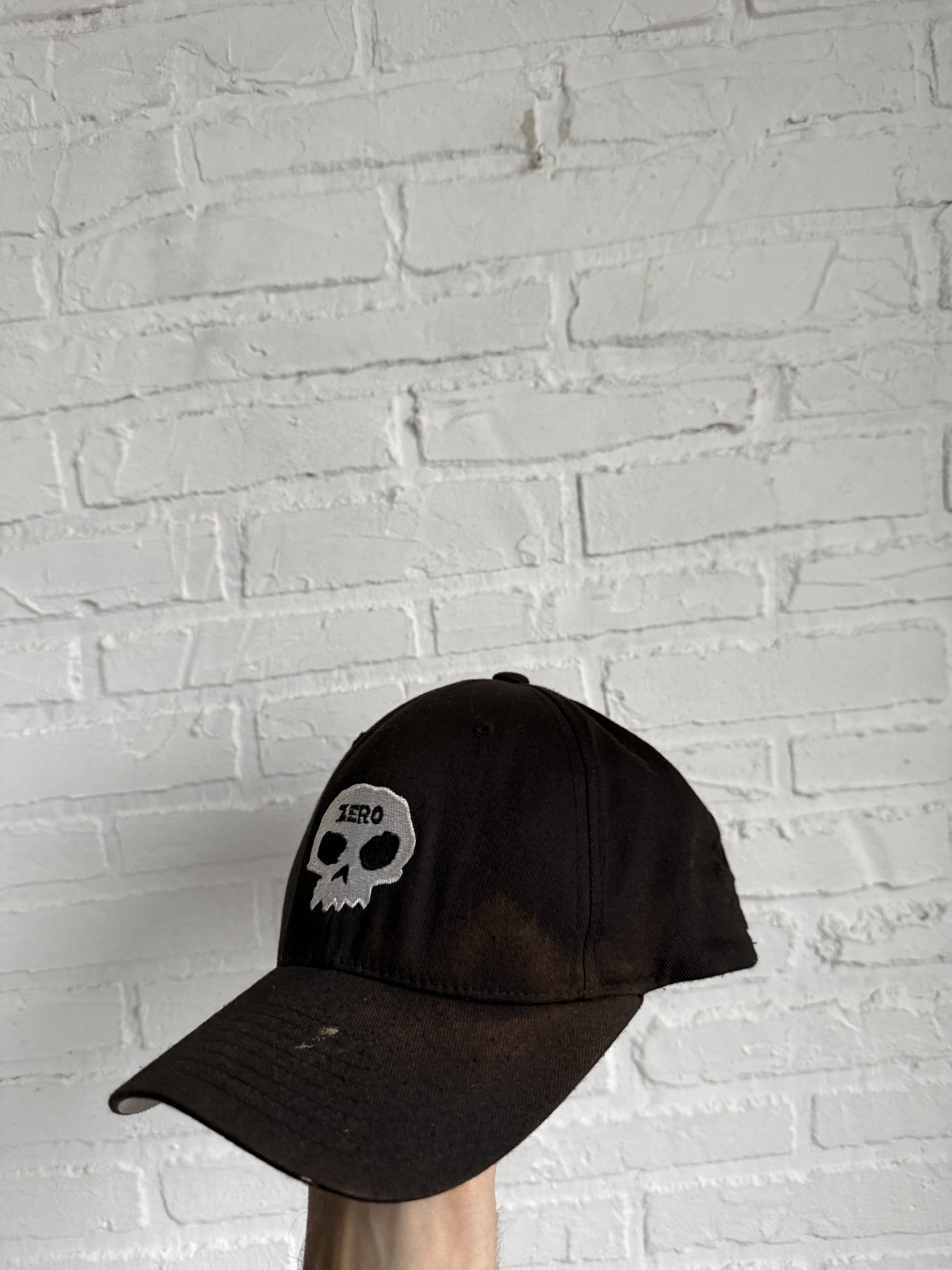 Zero Skateboards Vintage 2000s Zero skateboards skull cap Size ONE SIZE - 3 Thumbnail