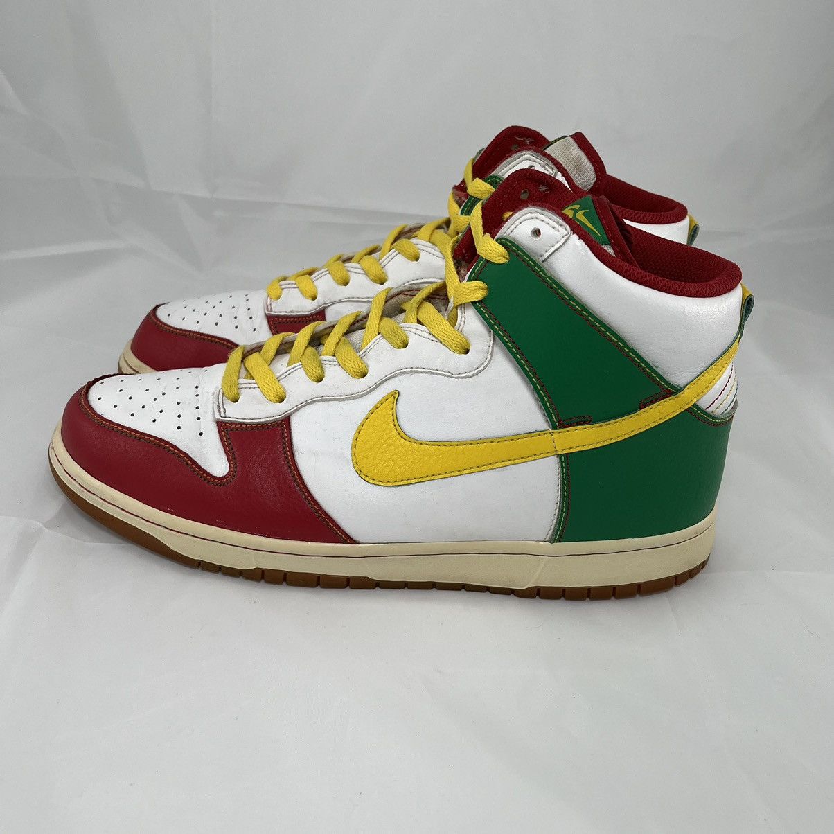 Grailed × Nike × Vintage Size 12 2012 Rare Nike Dunk High Rasta 6.0 Size US 12 / EU 45 - 5 Thumbnail