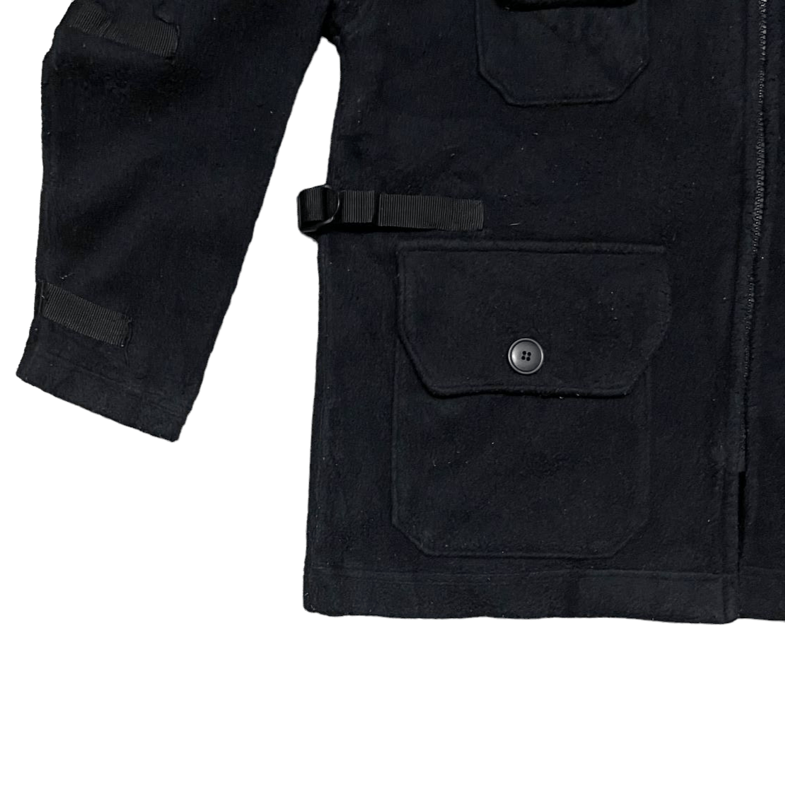 Vintage Hakka Homme Fleece Multi Pocket Jacket