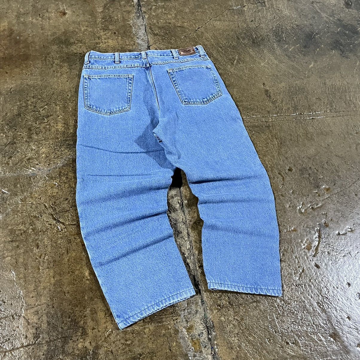 Carhartt × L.L. Bean × Vintage Crazy Vintage LL Bean Flannel Lined Essential Workwear Jeans Size US 34 / EU 50 - 3 Thumbnail