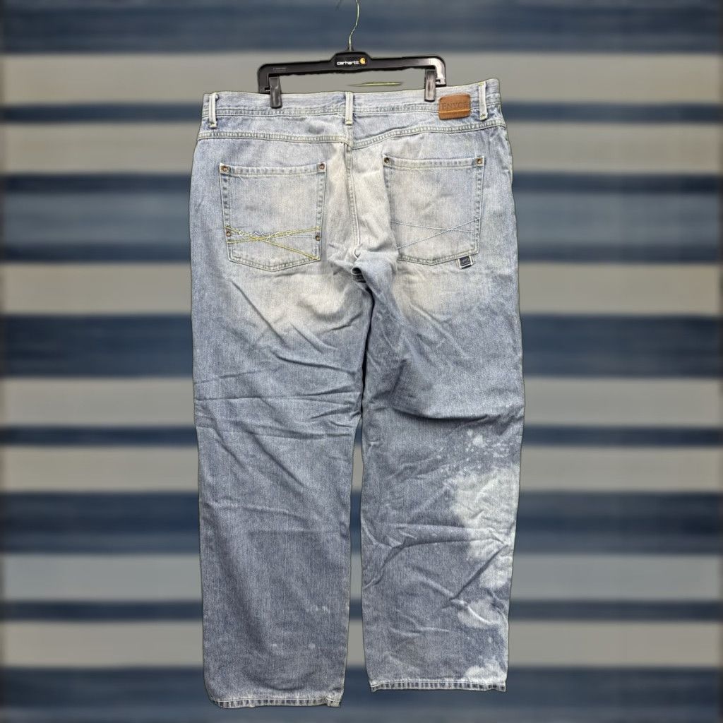 Enyce Enyce Jeans 44x33 Mens Wide Leg Baggy Hip Hop Skater JNCO Casual 2000s 90s Y2K Size US 44 / EU 60 - 1 Thumbnail
