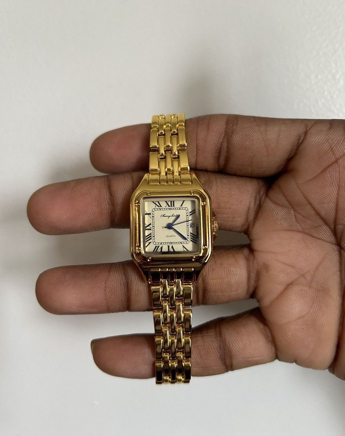 Vintage Vintage 90s vintage retro luxury style quartz Gold watch Size ONE SIZE - 7 Thumbnail