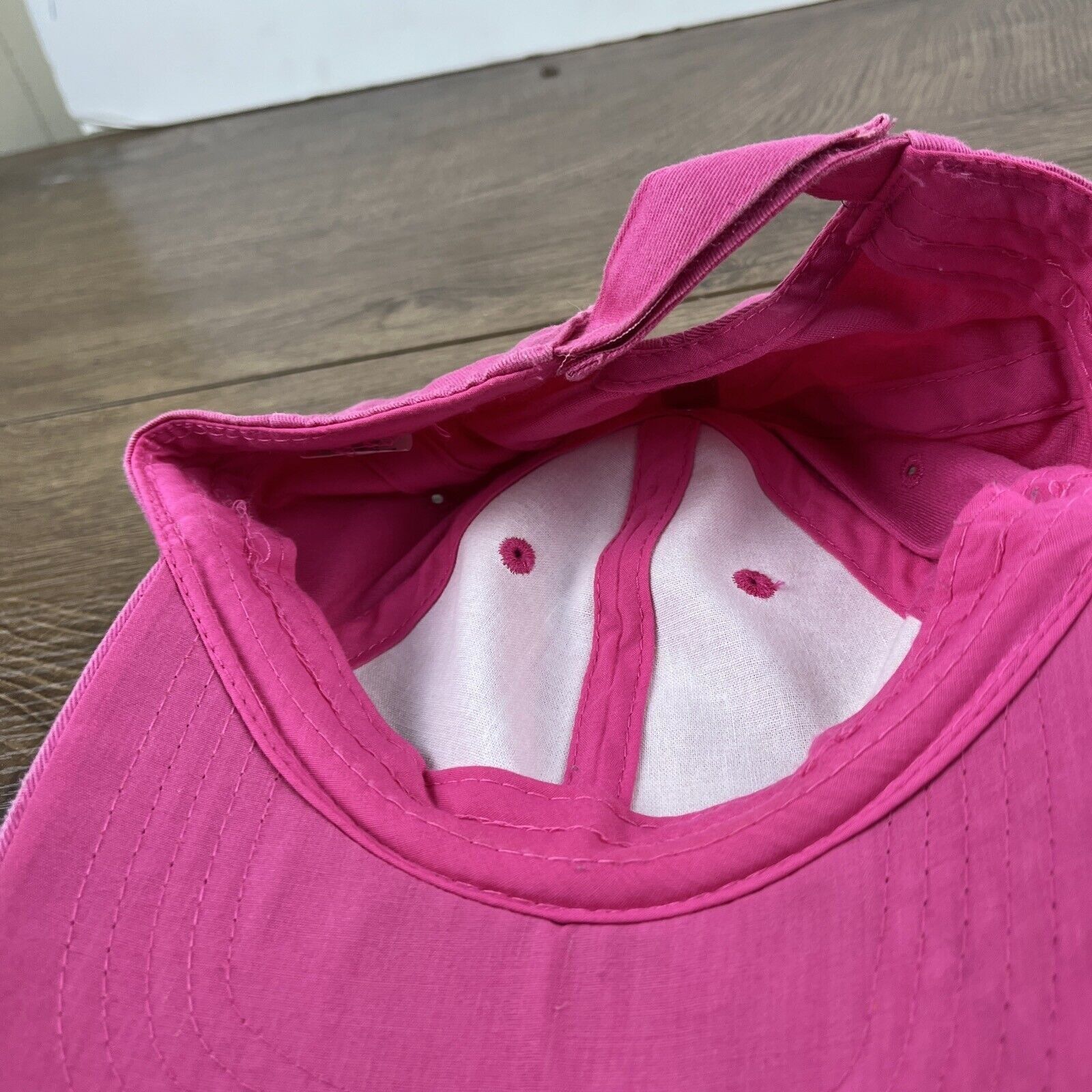 Other Plain Pink Hat Baseball Cap Pink Hat Adjustable Adult Size H Size ONE SIZE - 13 Thumbnail
