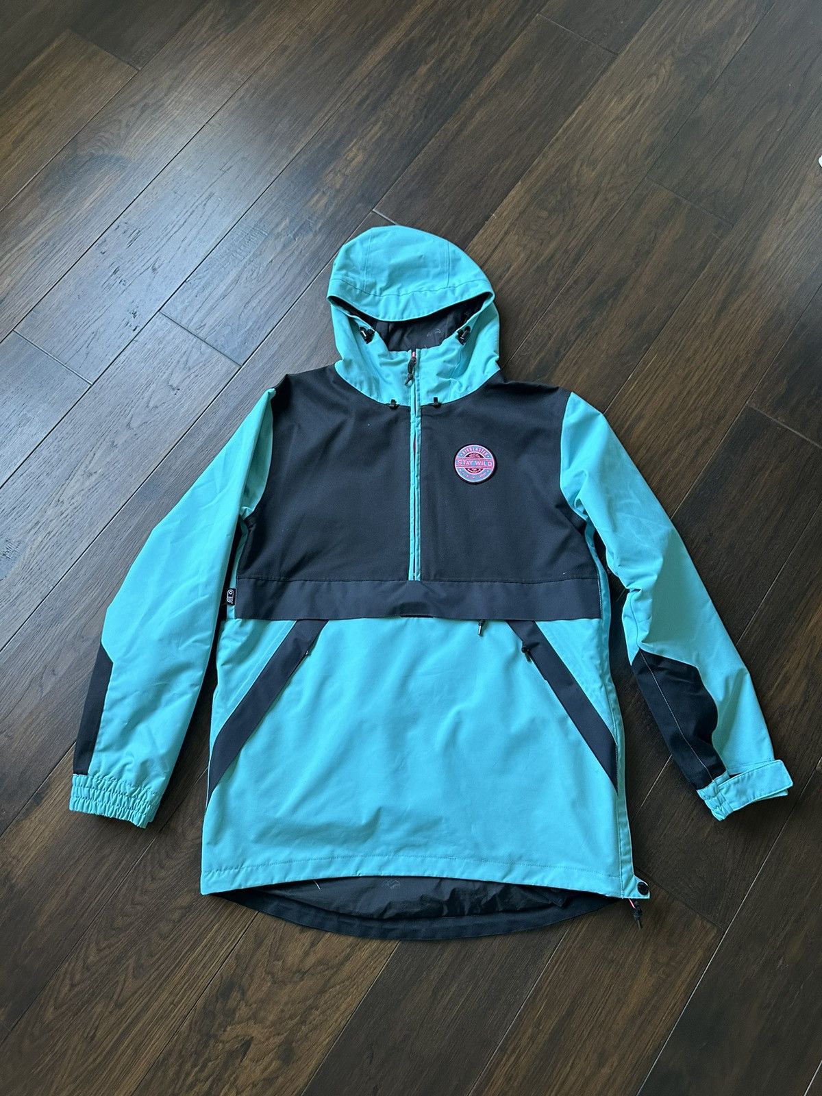 Japanese Brand Blue Snow Shell Jacket (Ski/Snowboard) Size US M / EU 48-50 / 2 - 1 Thumbnail