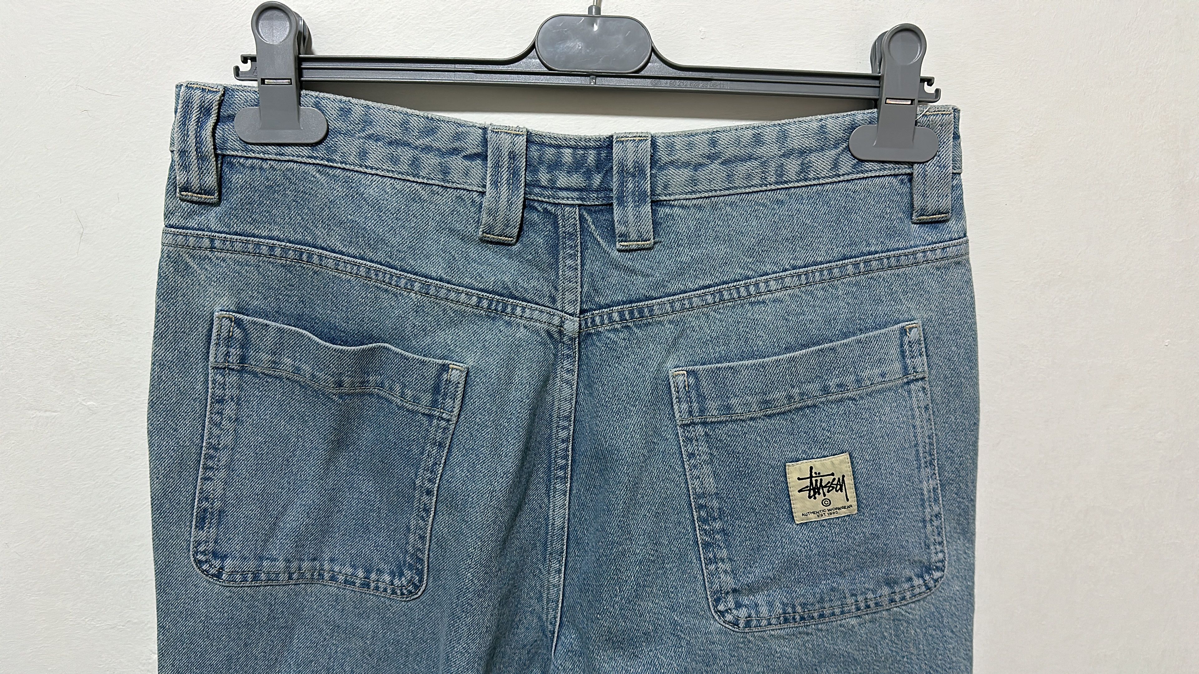 Stussy Stussy Double Knee Work Pant Light Blue Size 32 Size US 32 / EU 48 - 3 Thumbnail
