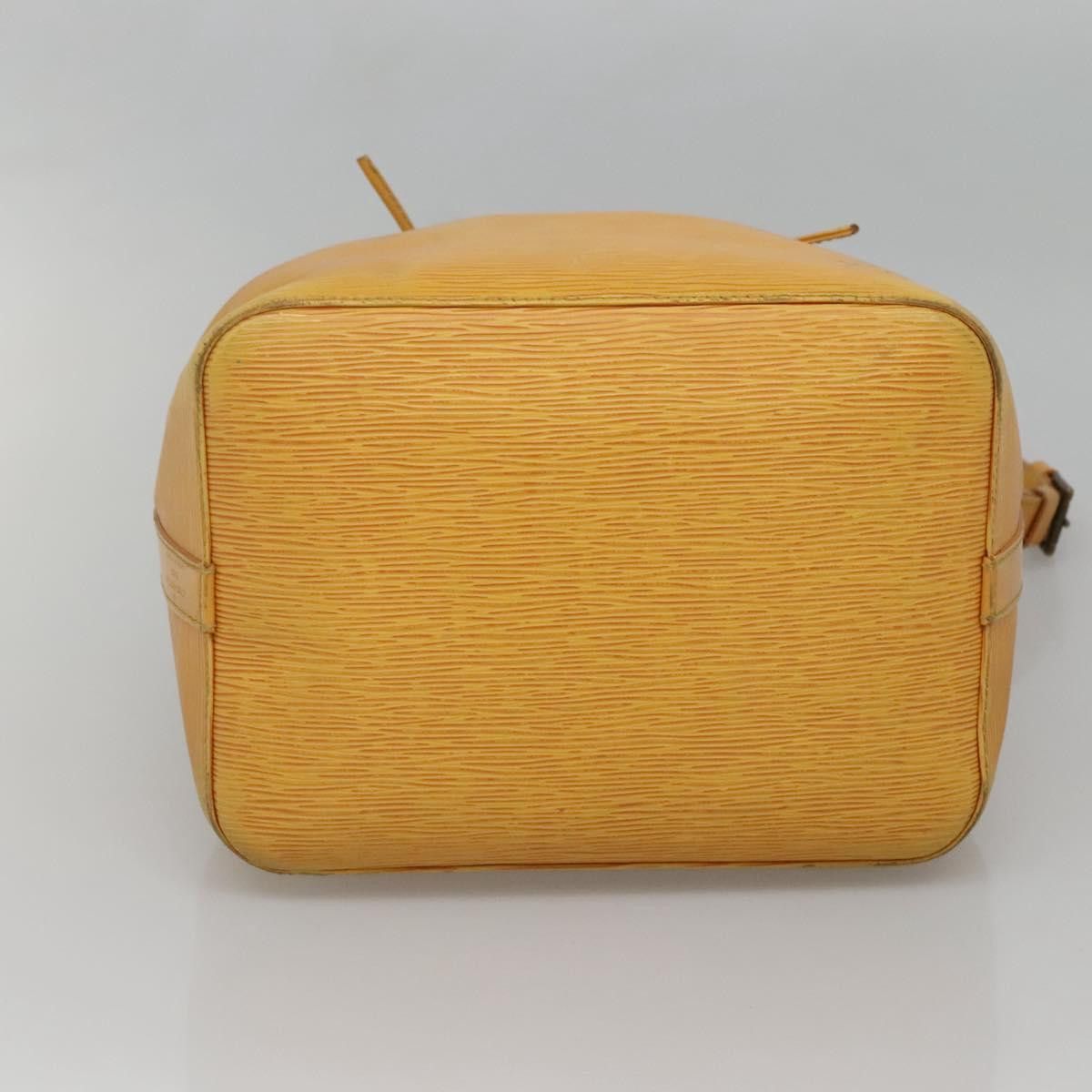 Louis Vuitton LOUIS VUITTON Epi Petit Noe Shoulder Bag Yellow M44109 Size ONE SIZE - 5 Thumbnail