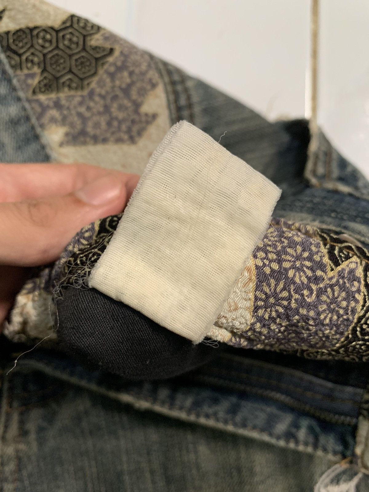 Kapital DRAGON EMBROIDERY INSPIRED BY KARAKURI DISTRESSED DENIM Size US 32 / EU 48 - 19 Thumbnail
