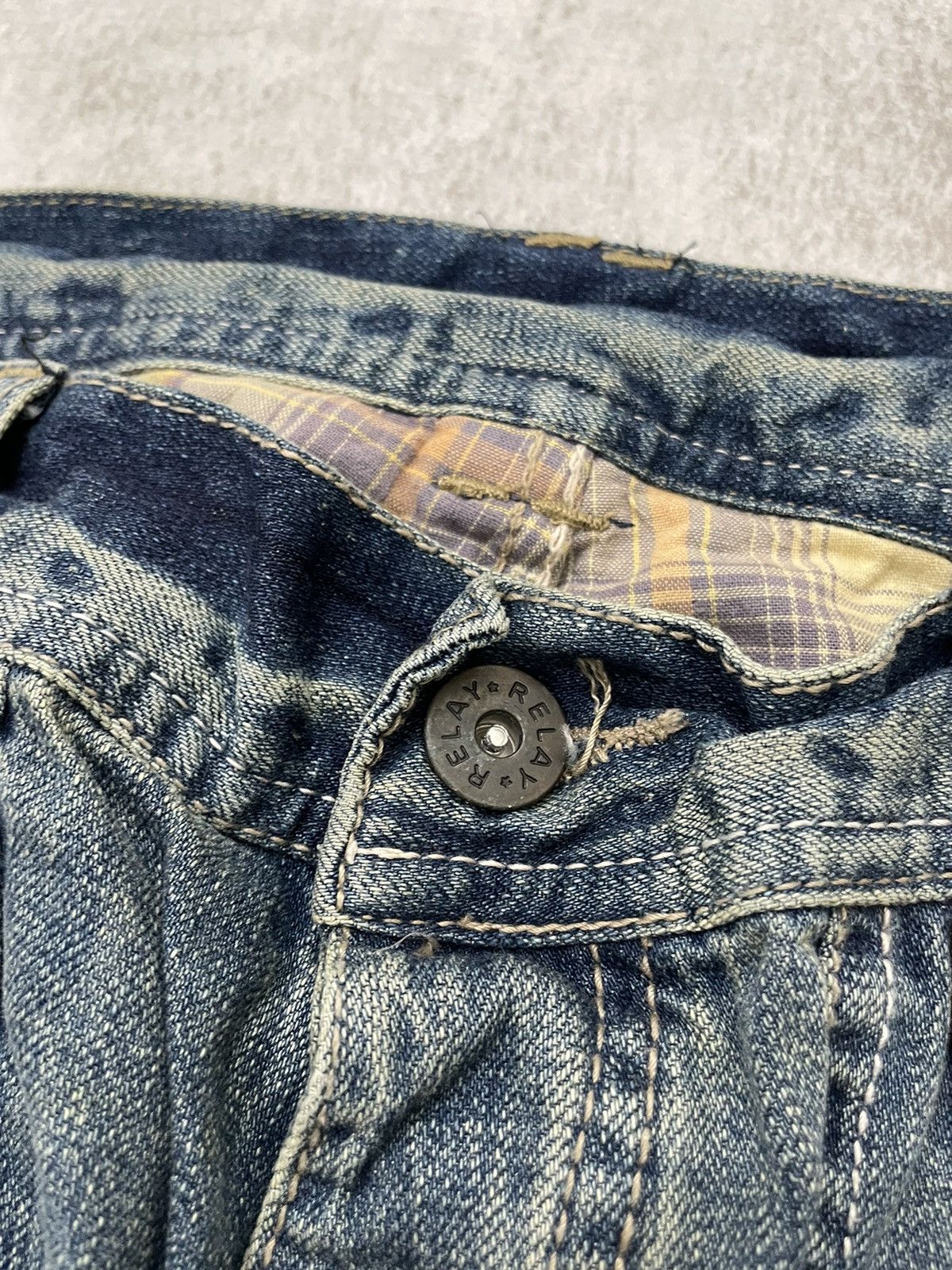 Hysteric Glamour 2000s Relay Japan japan distressed denim y2k style Size US 34 / EU 50 - 6 Thumbnail
