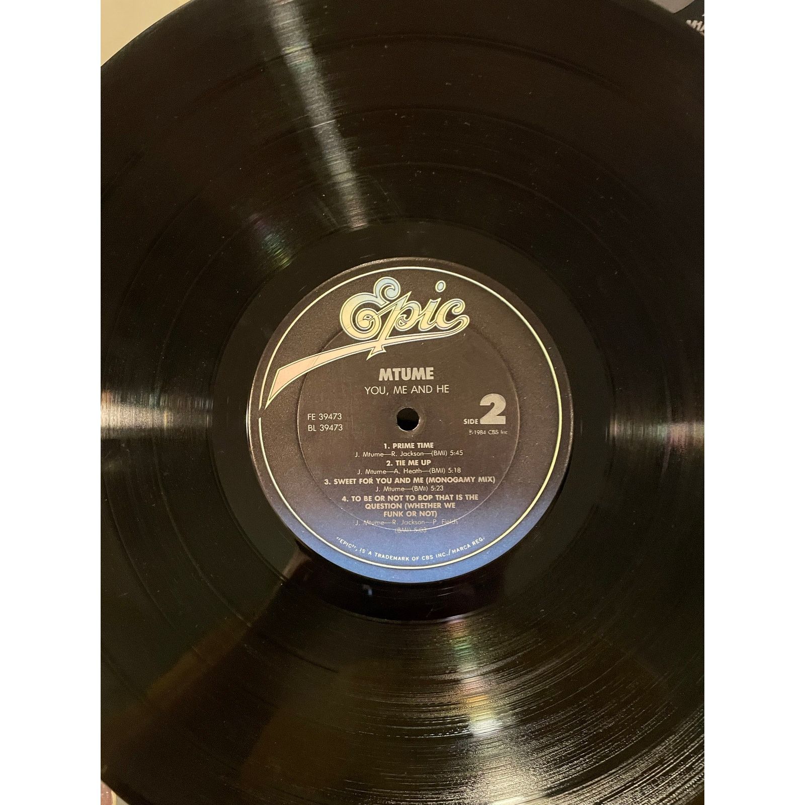 INTENTIONALLY BLANK Mtume - You Me And He LP soul funk boogie disco vinyl record Size ONE SIZE - 4 Thumbnail