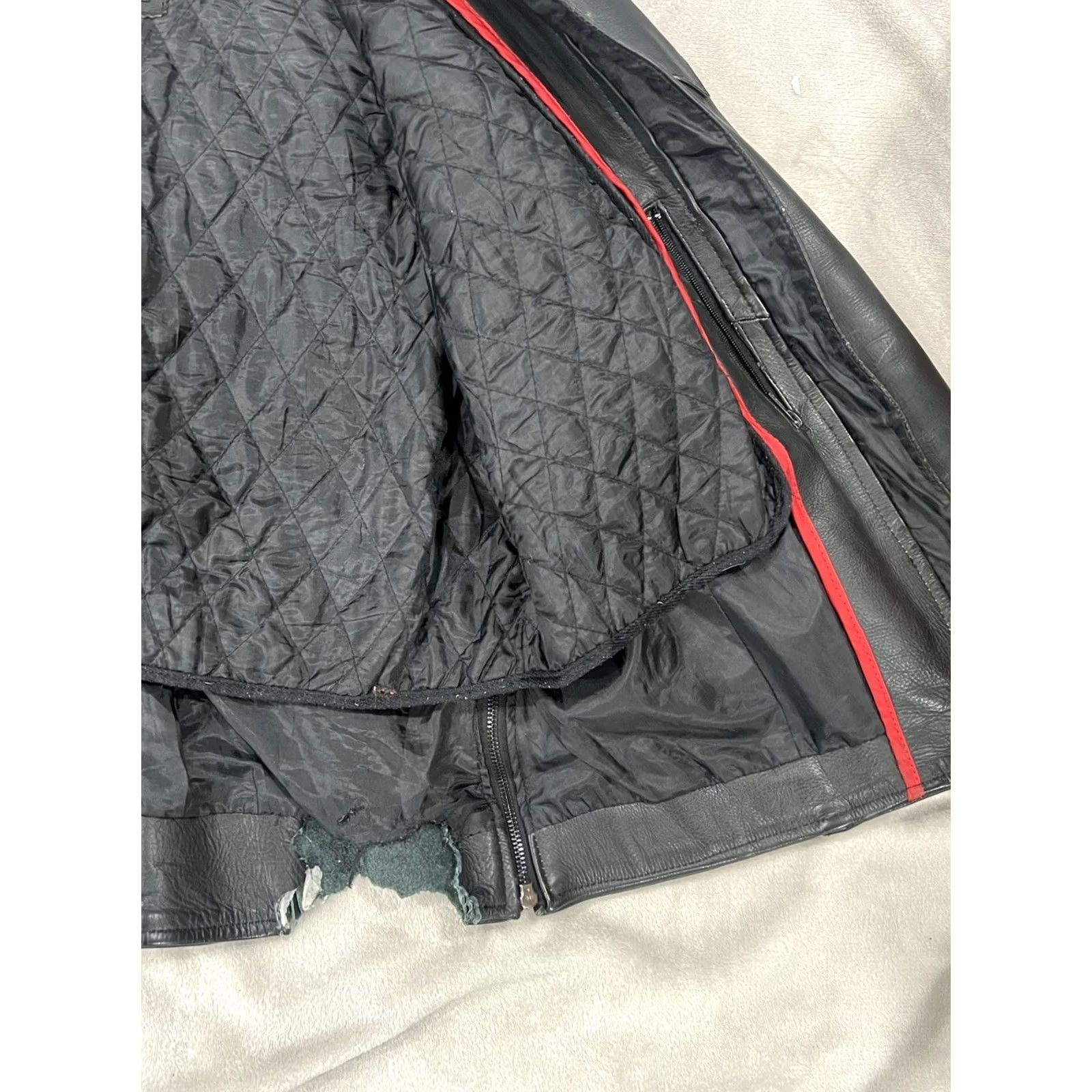 Vintage VINTAGE Milwaukee Leather Motorcycle Jacket Desperado Biker 2XL Black Distressed All Seasons Zipper Pocketes Ladies? Size US XXL / EU 58 / 5 - 3 Thumbnail