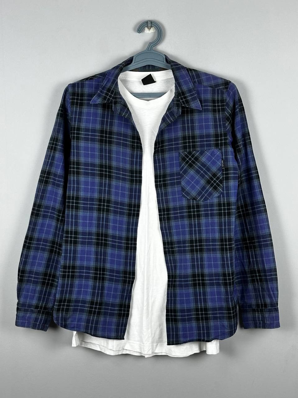 Paul Smith Paul Smith Casual Blue Check Designer Shirt Size M Size US M / EU 48-50 / 2 - 1 Thumbnail