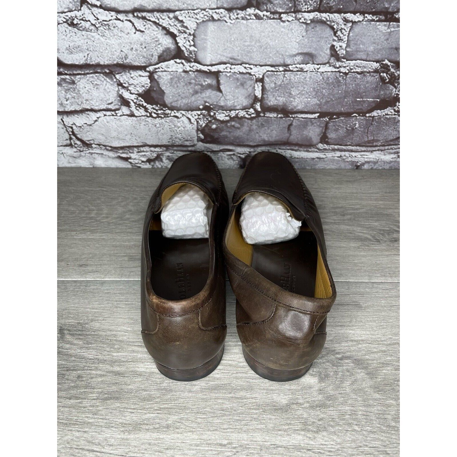 Cole Haan Cole Haan Resort Penny Loafer Men's Sz 9.5D Brown Leather Mo Size US 9.5 / EU 42-43 - 13 Thumbnail