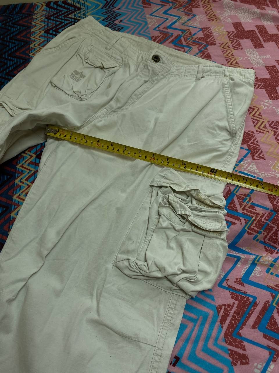 Alpha Industries Vintage Alpha Industries Big logo Pants Size US 33 - 10 Thumbnail