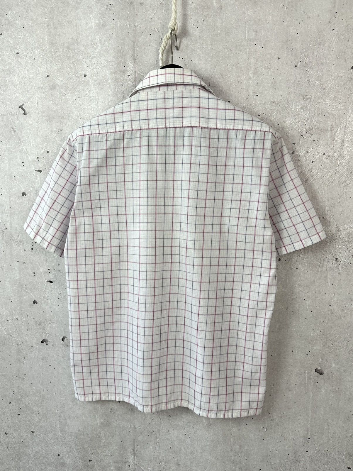 Yves Saint Laurent YSL Vintage YvesSaintLaurent Check Short Sleeve Shirt Size US L / EU 52-54 / 3 - 7 Thumbnail