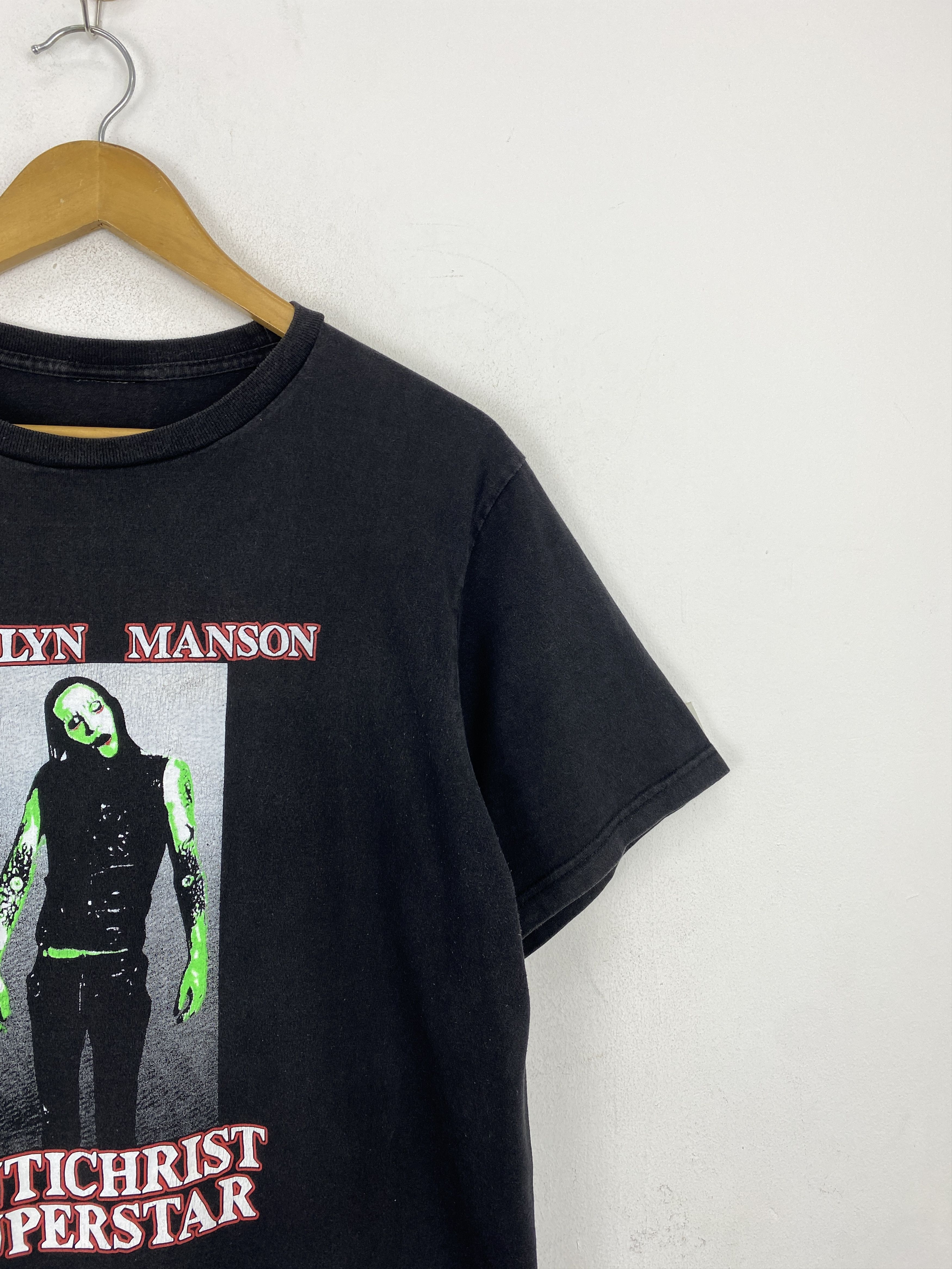 Band Tees × Marilyn Manson × Vintage Vintage Marilyn Manson Antichrist Superstar Tee TA0630 Size US L / EU 52-54 / 3 - 5 Thumbnail