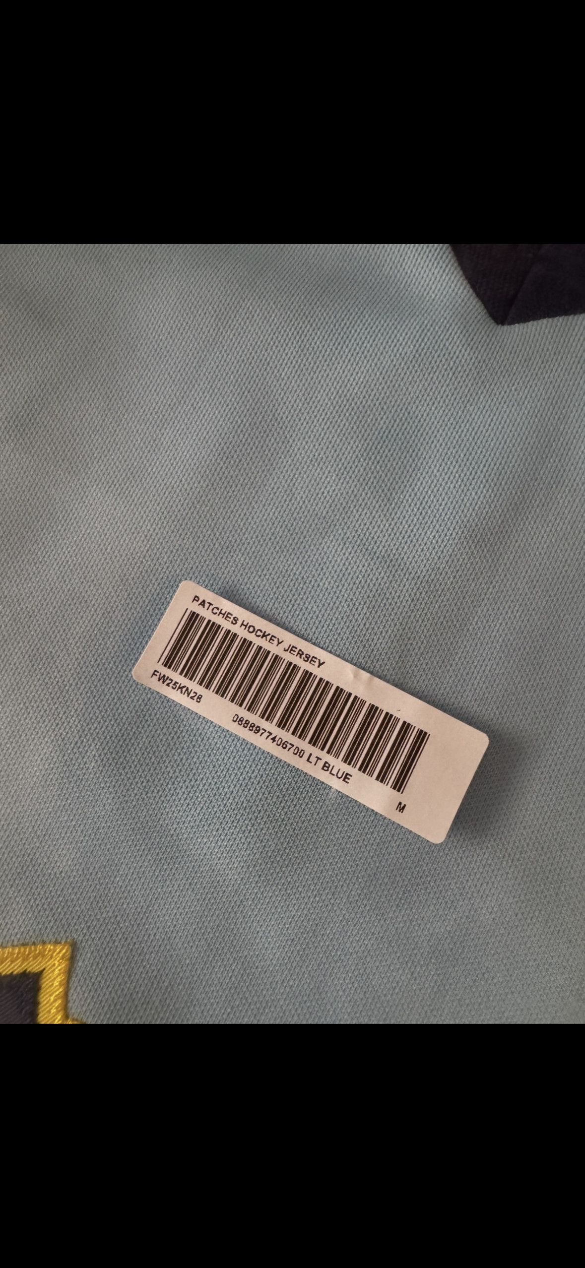 Supreme Supreme Fire & Ice Patches Hockey Jersey Blue - Size M FW25 Size US M / EU 48-50 / 2 - 4 Thumbnail