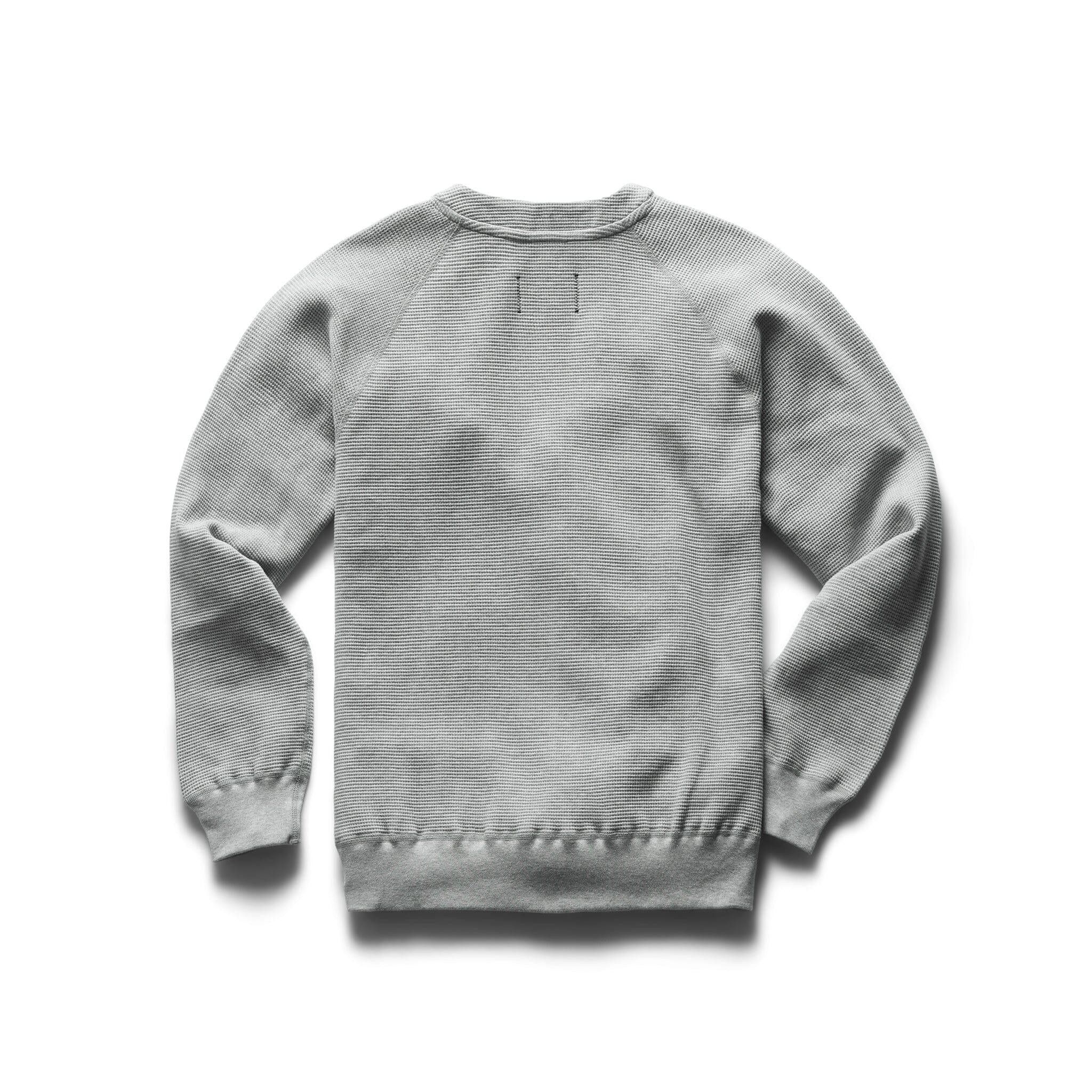 Reigning Champ Reigning Champ Flatback Thermal Cardigan Heather Grey/Gray Size US S / EU 44-46 / 1 - 5 Thumbnail