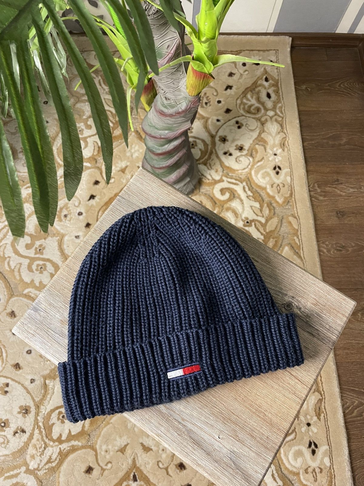 Tommy Hilfiger Tommy Hilfiger Classic Logo Beanie Snow Hat Size ONE SIZE - 1 Thumbnail