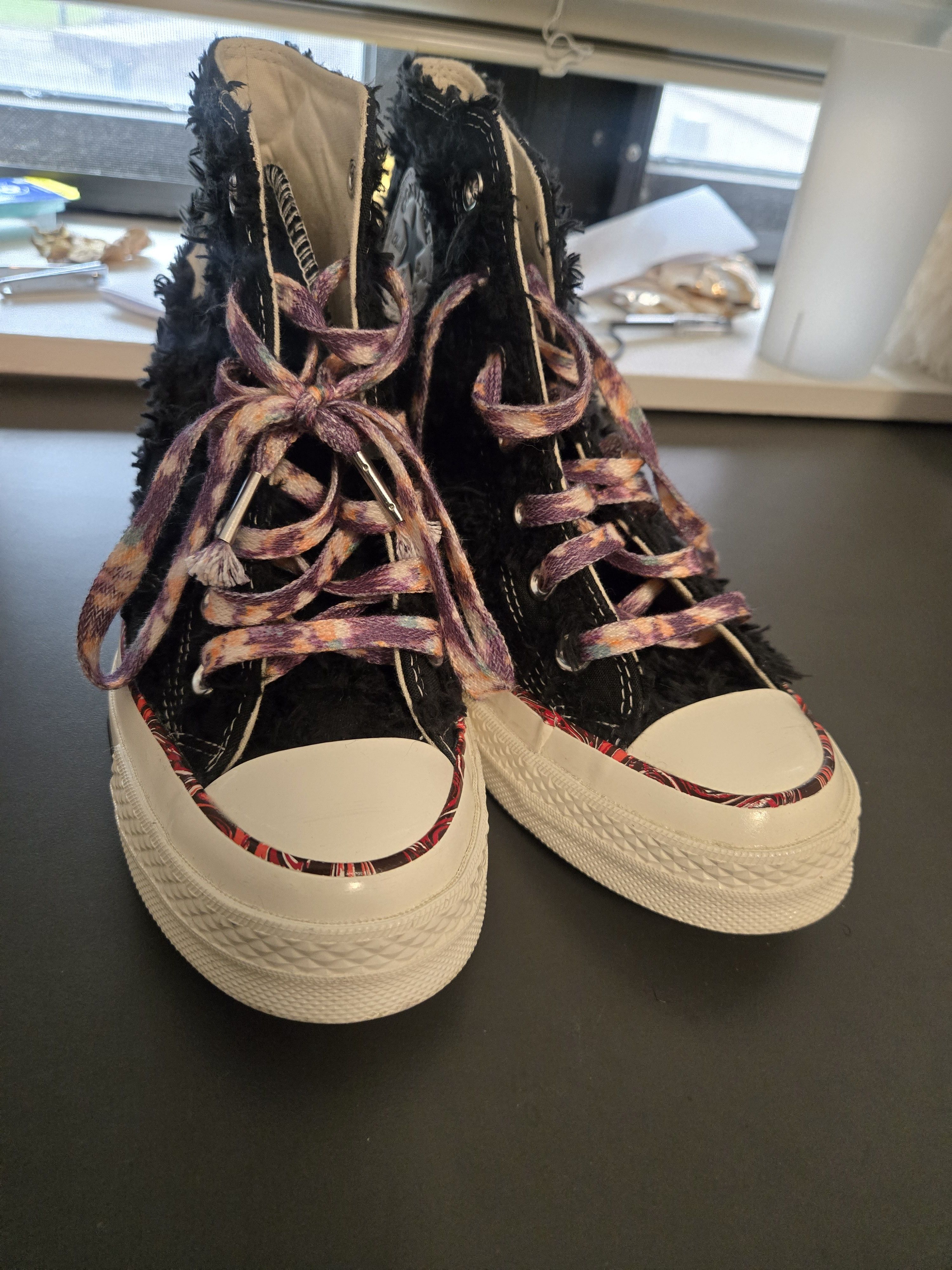 Converse × Isabel Marant Hi-top Black Isabelle Marrant Converse Sneakers Size US 8.5 / IT 38.5 - 1 Thumbnail