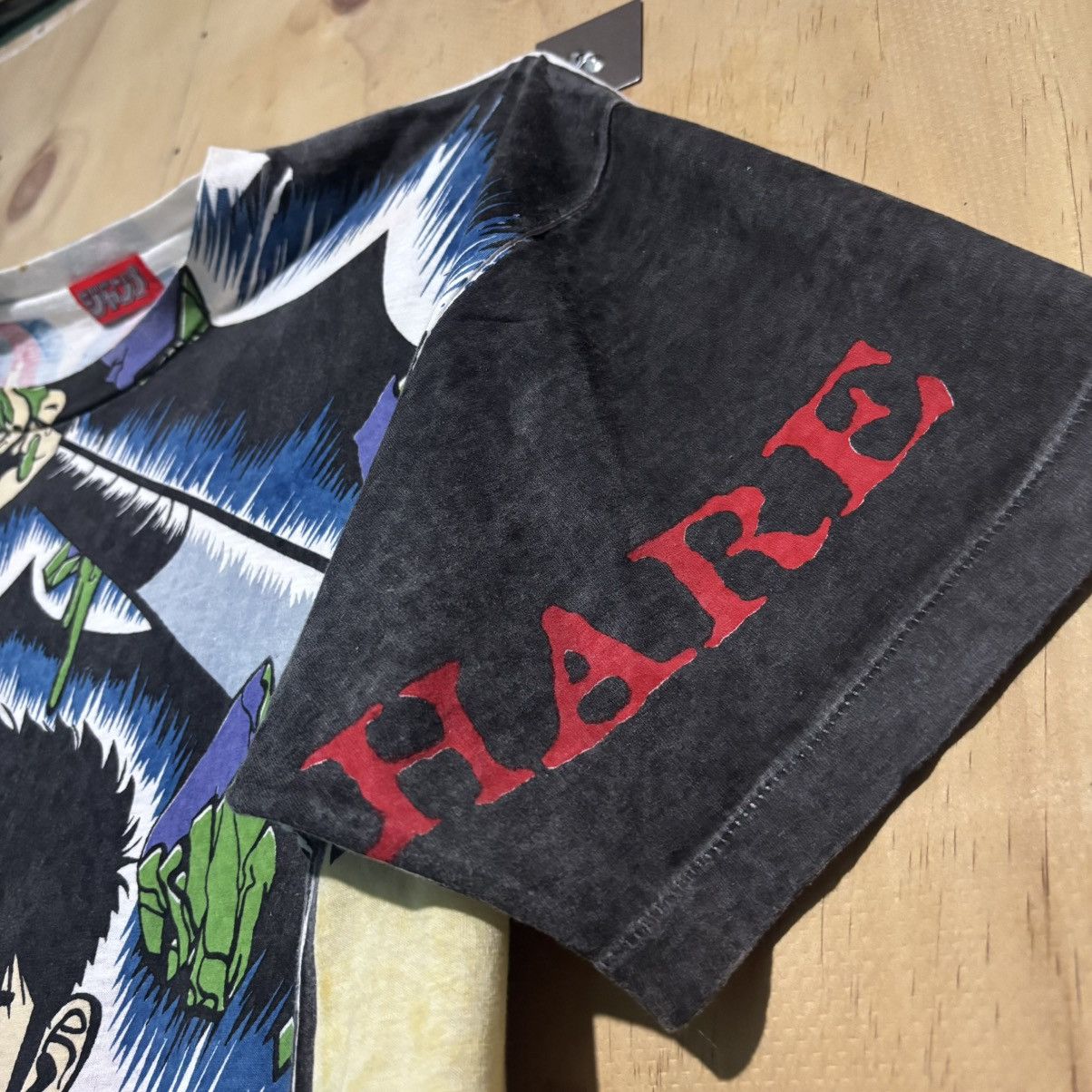 Anime ❗️RARE❗️90s Shonen Jump “Hareluya 2 Boy” Anime AOP Shirt Size US L / EU 52-54 / 3 - 5 Thumbnail