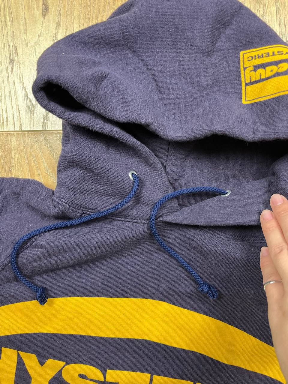 Hysteric Glamour HYSTERIC GLAMOUR SPELLOUT BIG LOGO HOODIE ARCHIVE RARE Size US S / EU 44-46 / 1 - 3 Thumbnail
