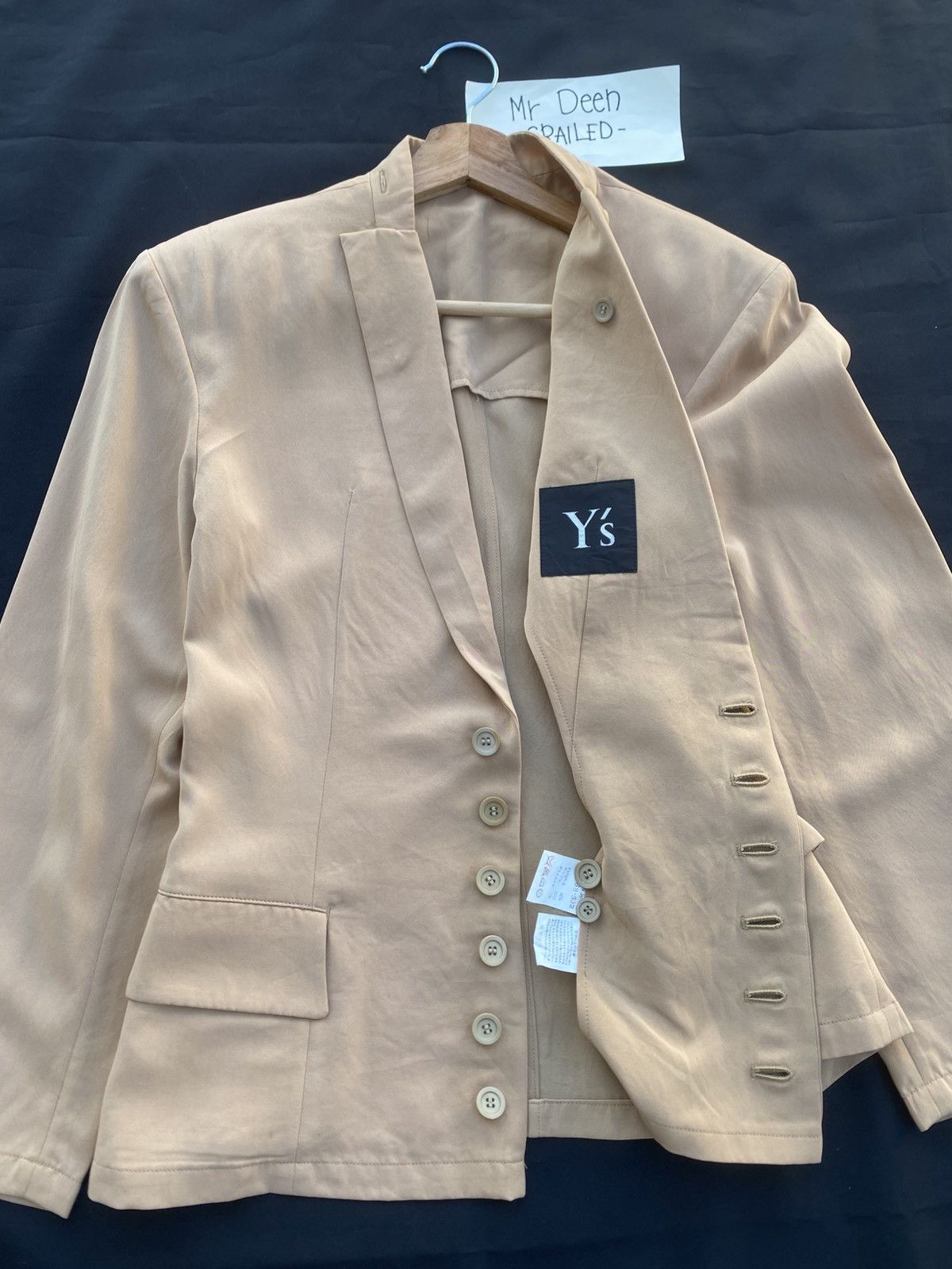 Yohji Yamamoto Rare Y’s Yohji Yamamoto Women Blazer Size XS / US 0-2 / IT 36-38 - 13 Thumbnail