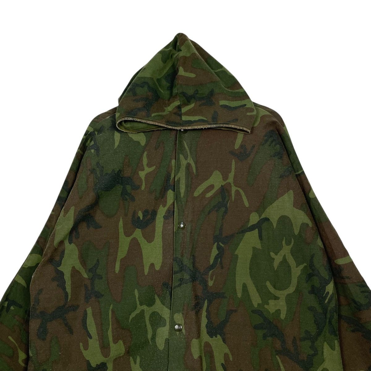 Other Vintage US Army Camouflage Hooded Long Coat Size US L / EU 52-54 / 3 - 2 Thumbnail